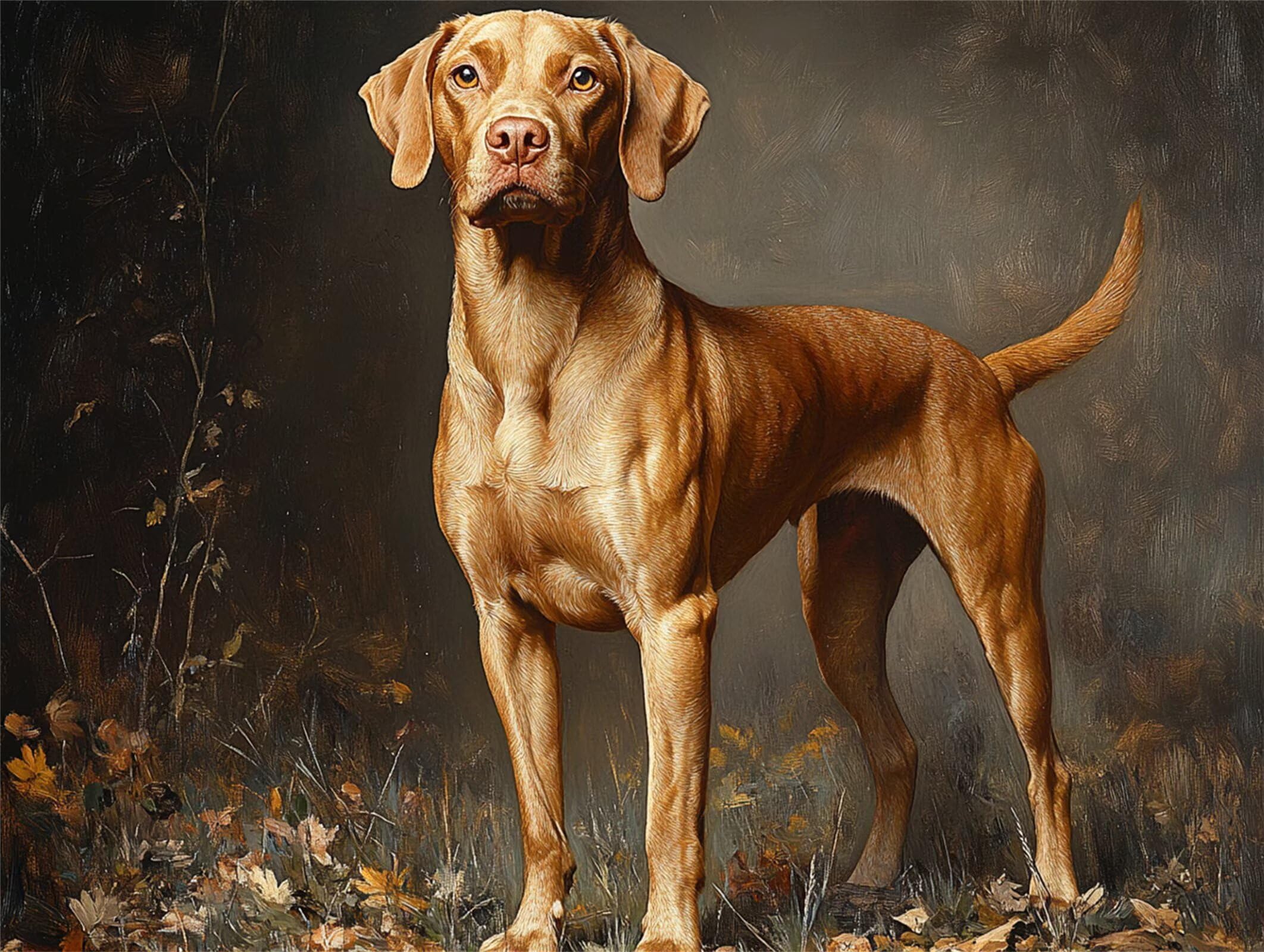 Puzzle 3000 Pezzi astratto Puzzle Legno cane, n-28