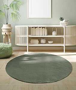 the carpet Relax Rug, Modern, Fluffy, Short Pile, Non-Slip Underside ...