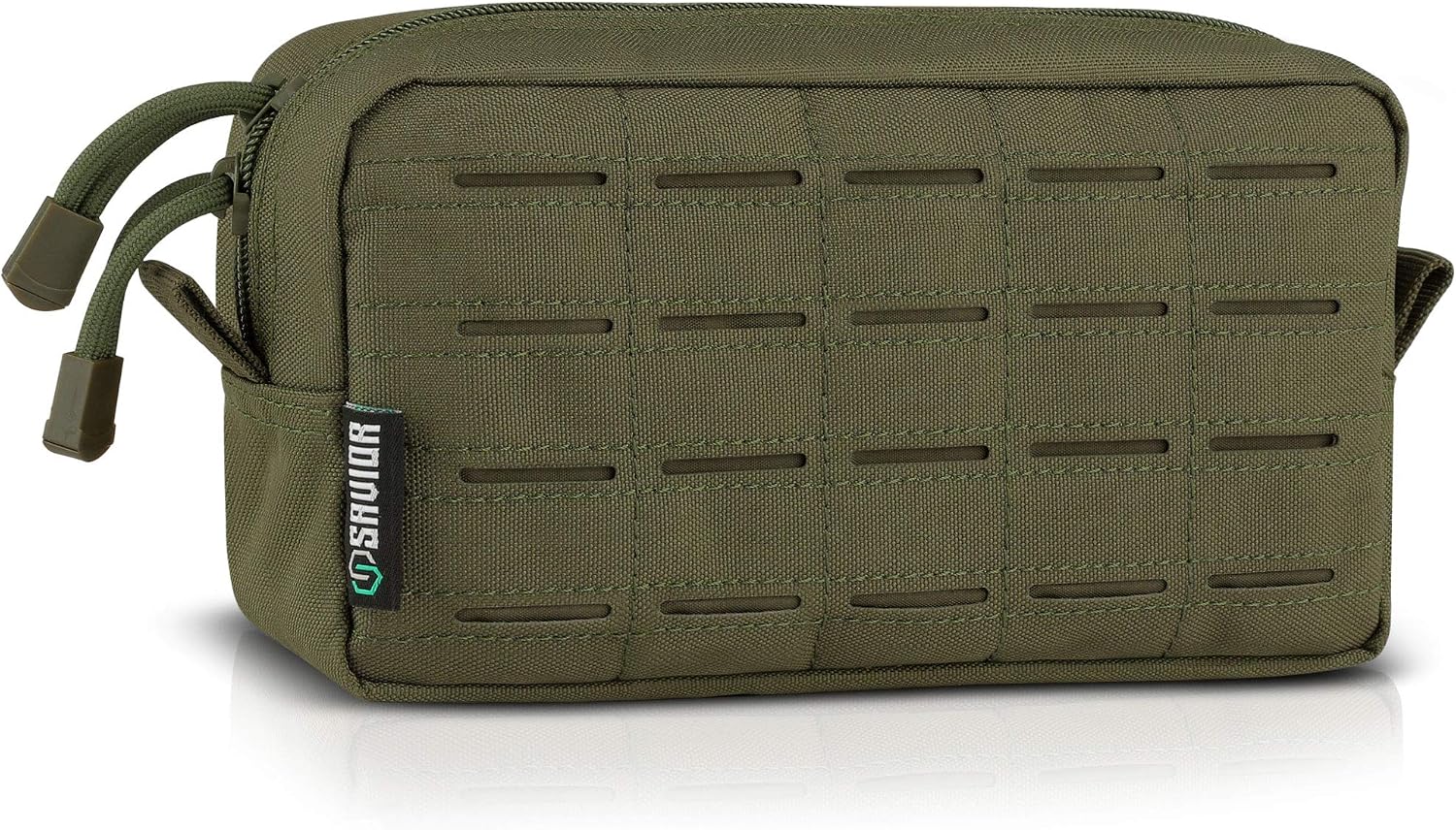 Savior Equipment Lightweight Tactical EDC Molle Pouch Versatile Utility Tool Outdoor Hunting Gear Gadget Organizer Belt Waist Bag, Horizontal Design