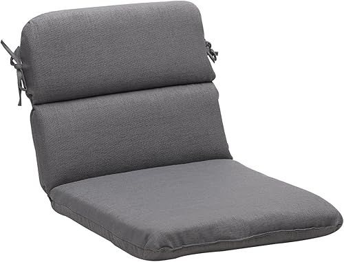 Pillow Perfect - Cojín para columpio o banca, para interiores o exteriores, color grafito
