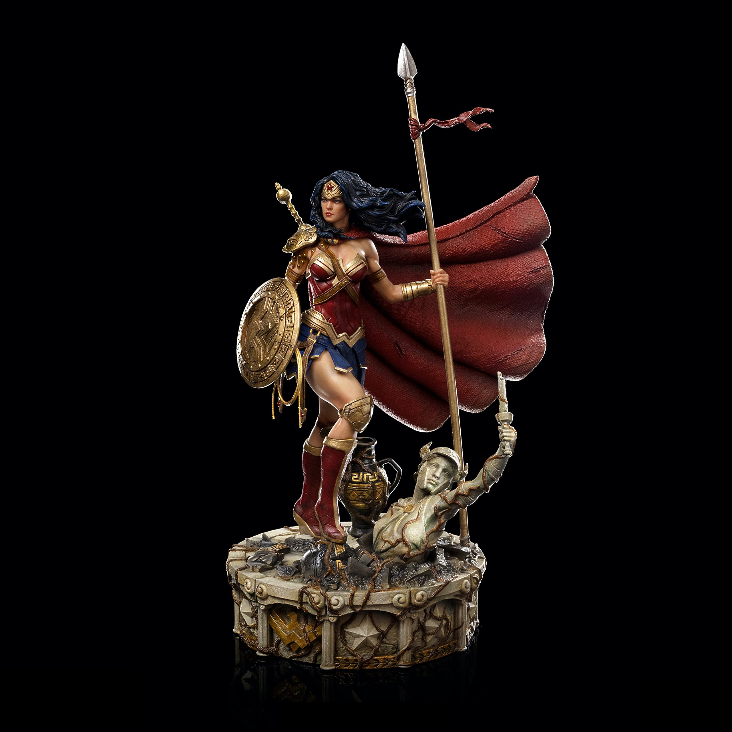 DC Comics - Wonder Woman - Unleashed Deluxe - Art Scale 1/10