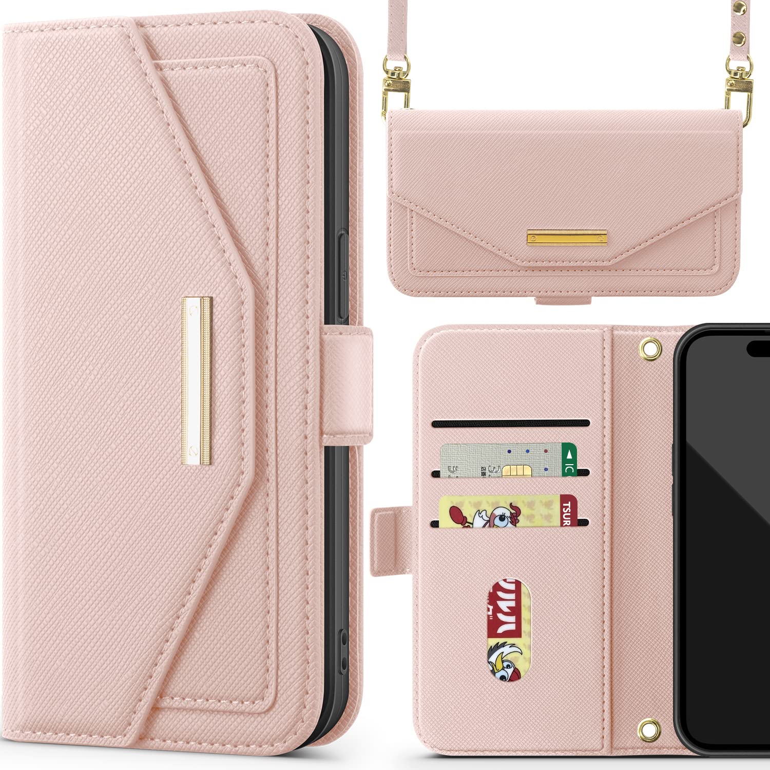 Amazon.co.jp: NODALA Google Pixel 10a 用 ケース 手帳型 ショルダー