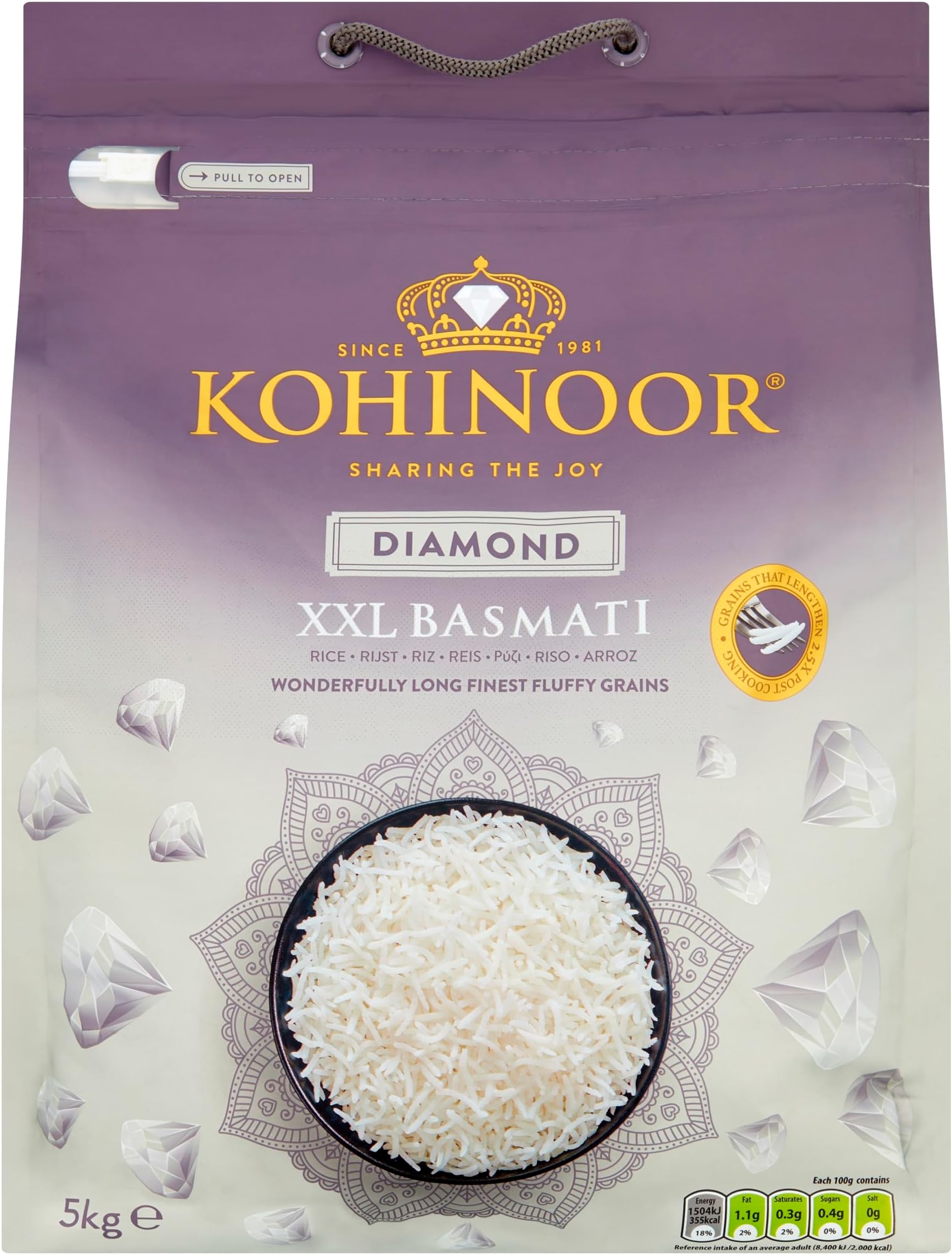 Diamond XL Basmati 5kg