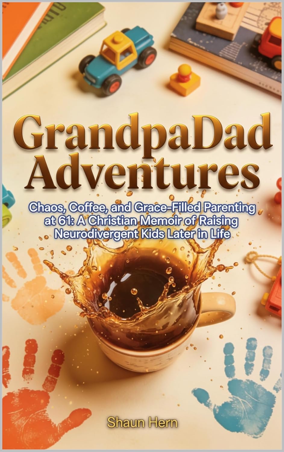 GrandpaDad Adventures: Chaos, Coffee, and Grace-Filled Parenting at 61      Kindle Edition