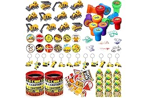 Construction Party Favors for Birthday Party - Construction Stamps