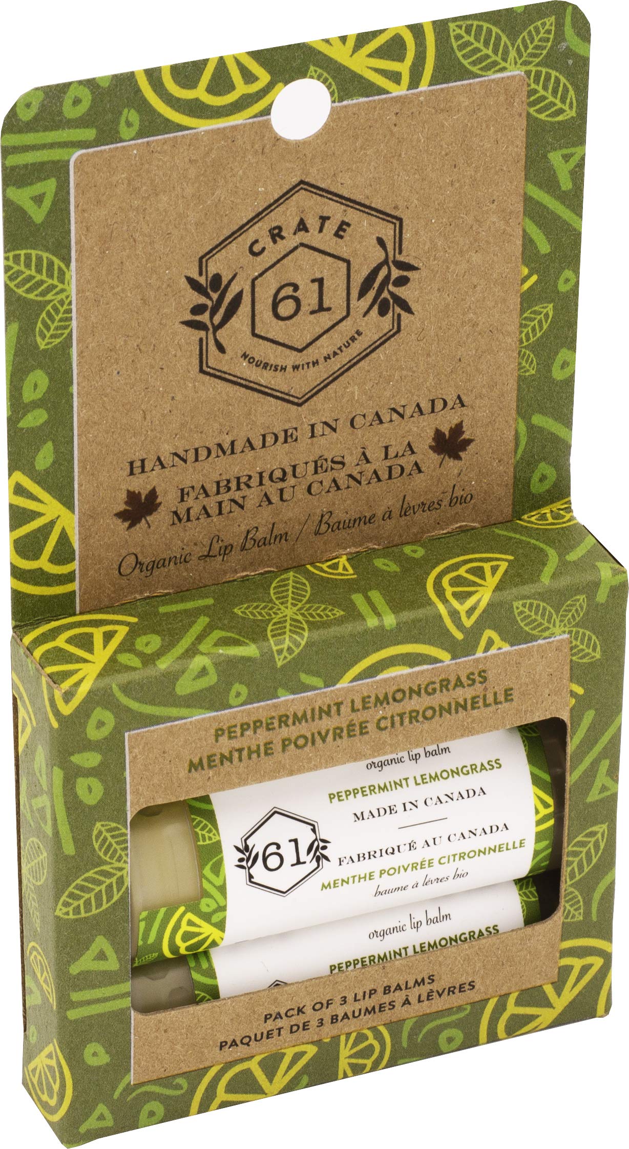 Crate 61, Handmade in Canada, Plant Based Cold Process Natural Bar Soap, With Premium Essential Oils, Dry Skin, Pack of 6 (For Her)