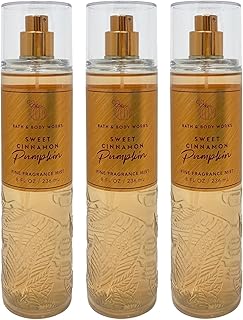 Bath & Body Works Sweet Cinnamon Pumpkin Fine Fragrance Mist Set - Pack ...