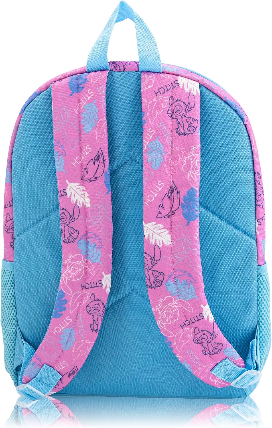 Disney Lilo & Stitch Backpack for Kids | 16" School Bookbag with Stitch and Angel Graphics, 6D Molded Front & Front Pocket | Boys Girls Backpack for School | Ages 3+ image 3