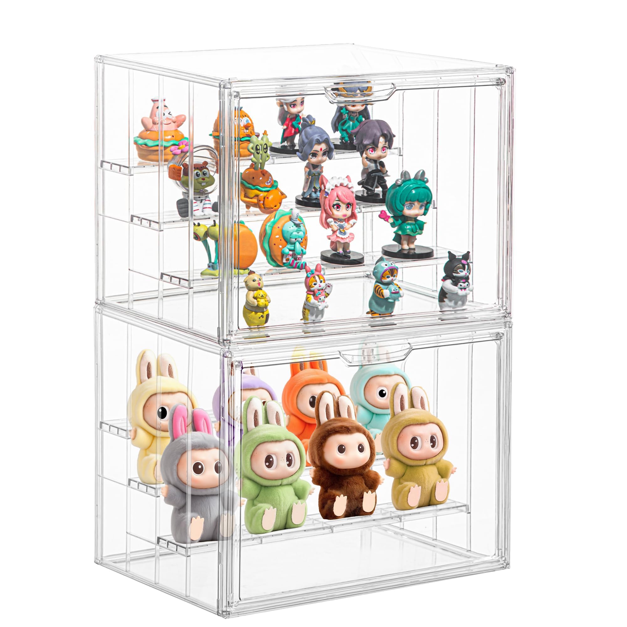 Amazon.co.jp: フィギュア用透明アクリルディスプレイケース 4層