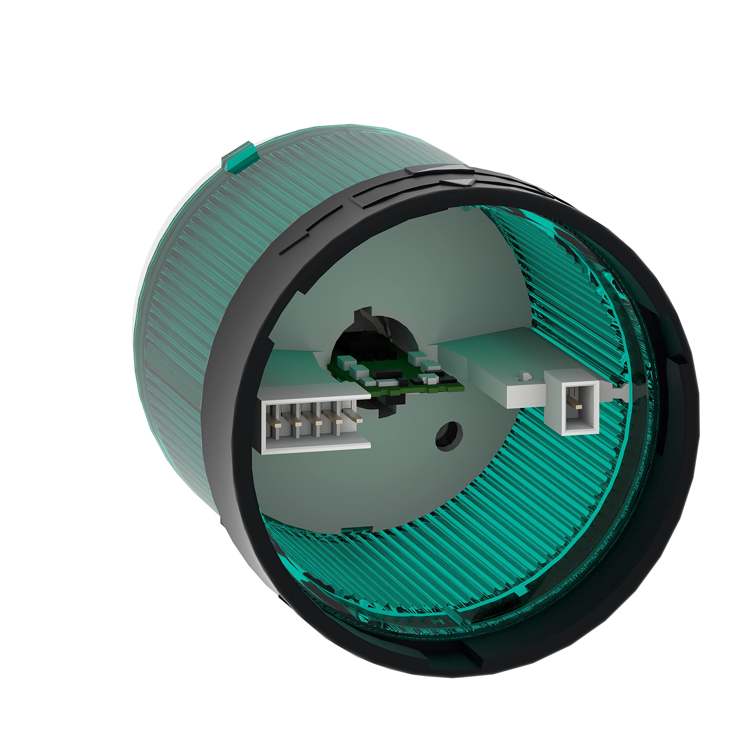 Schneider Electric - Harmony XVBC - élément lumineux - fixe - vert - 24Vca/cc - XVBC2B3