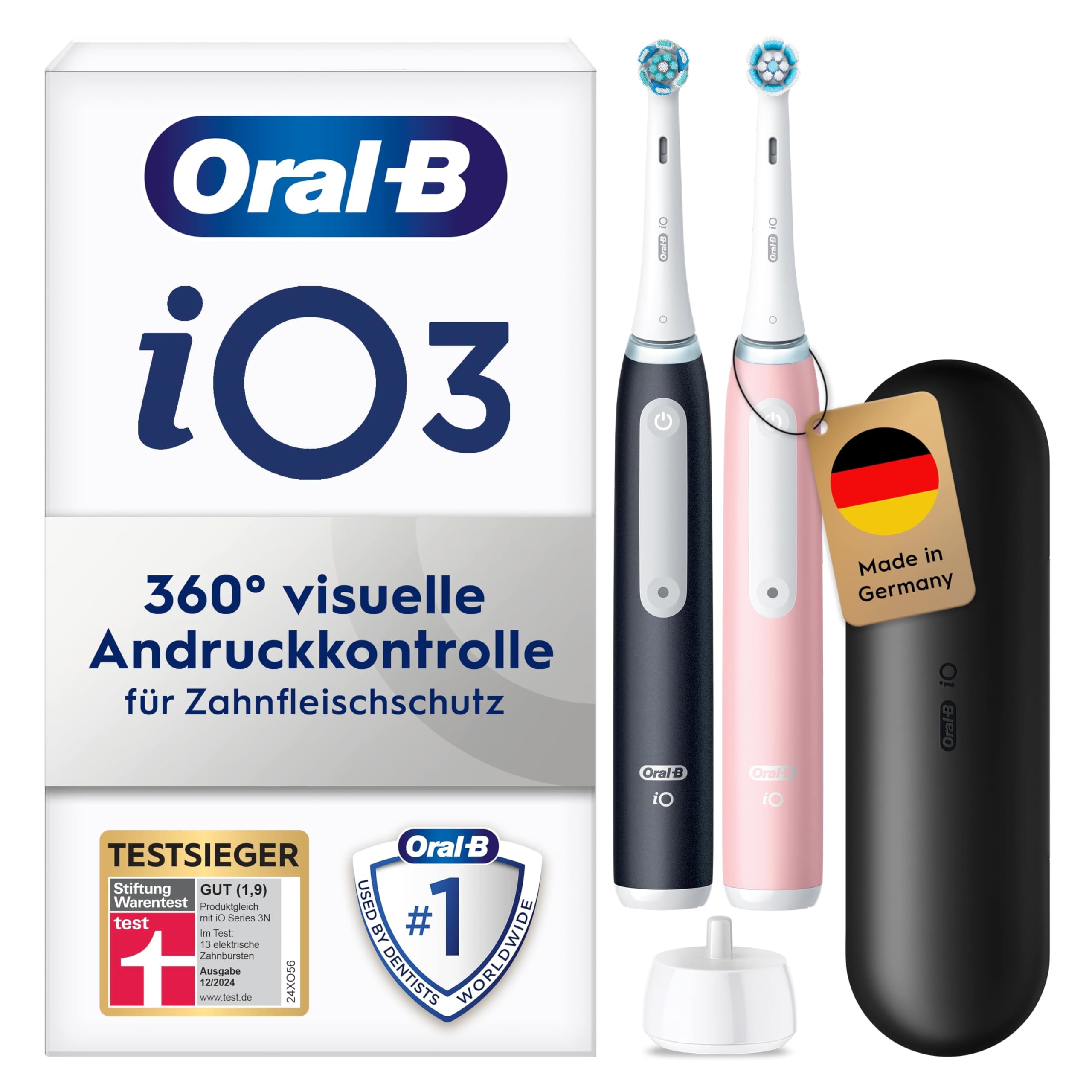 Oral-B iO Series 3 Elektrische Zahnbürste Doppelpack — Electric