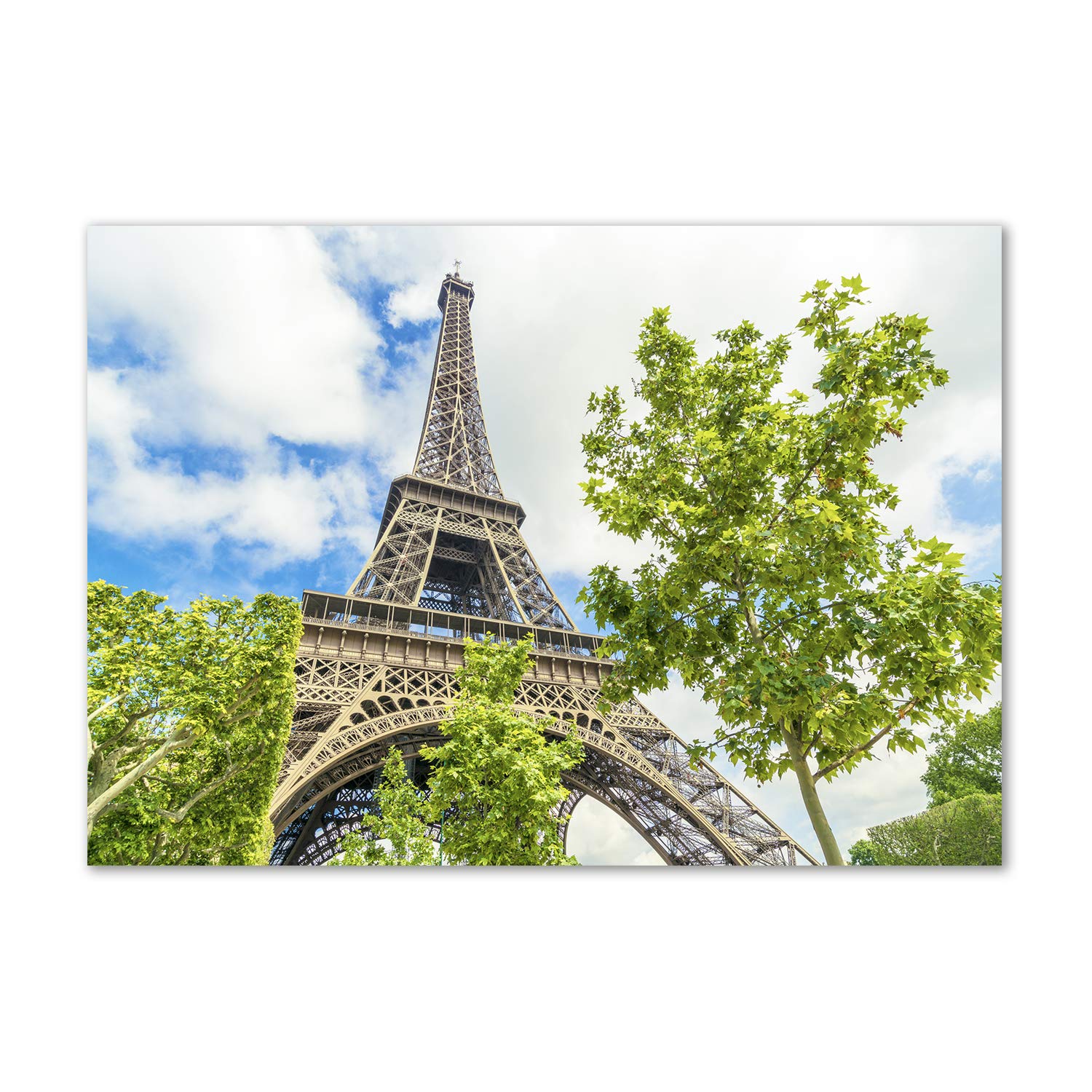 Tableau verre plastique Tour Eiffel París déco murale acrylique
