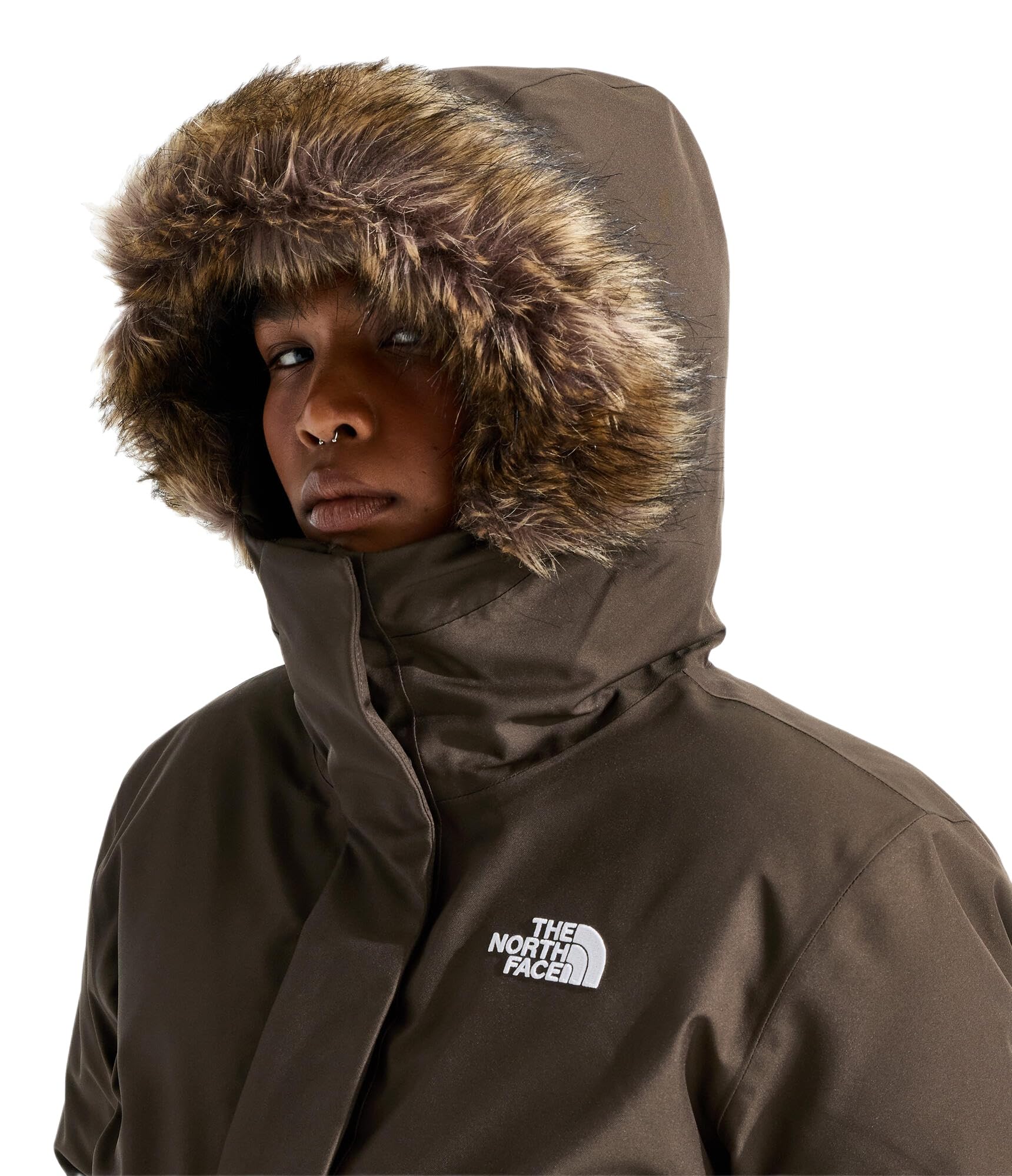 Amazon.com: THE NORTH FACE Women's Arctic Bomber, Dark Chestnut
