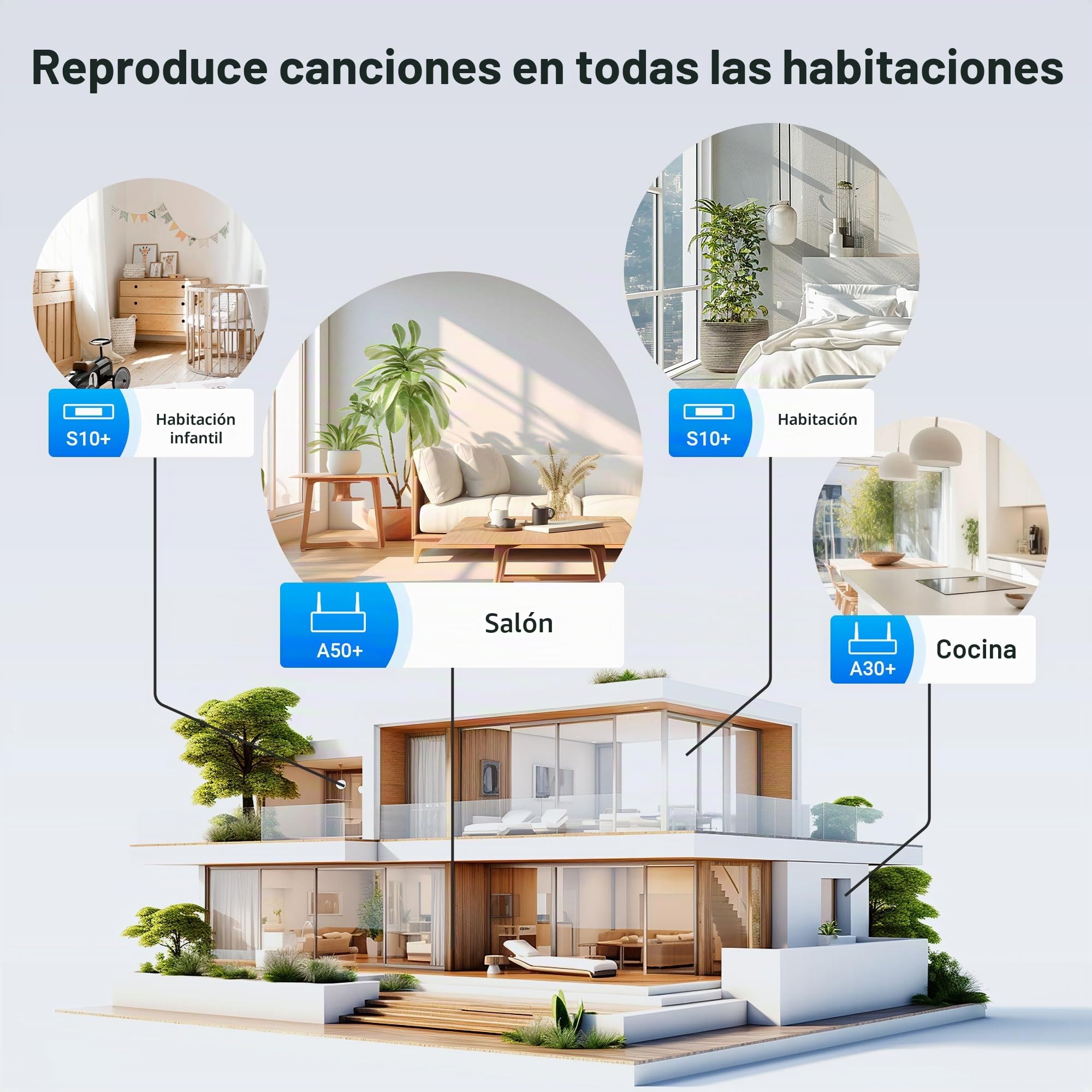 Arylic Receptor de audio AirPlay S10+, estéreo multihabitación con salida SPDIF, transmisor de música WiFi y Bluetooth, transmite música HD sin pérdidas desde Spotify, Amazon Music, Tidal, etc.
