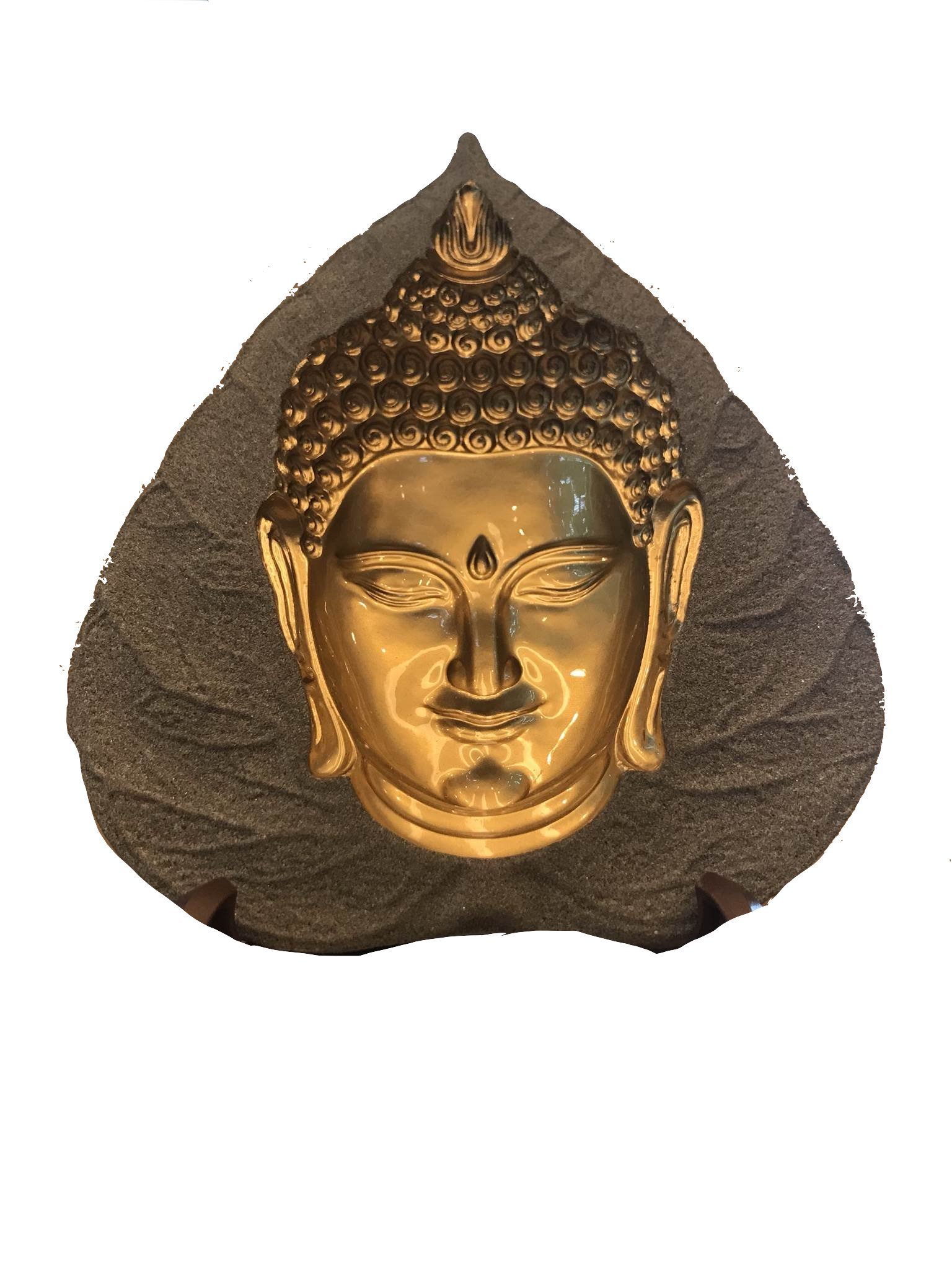 Amazon｜タイの仏教 Mong Taam Watchful Lord Buddha Sandstone Art