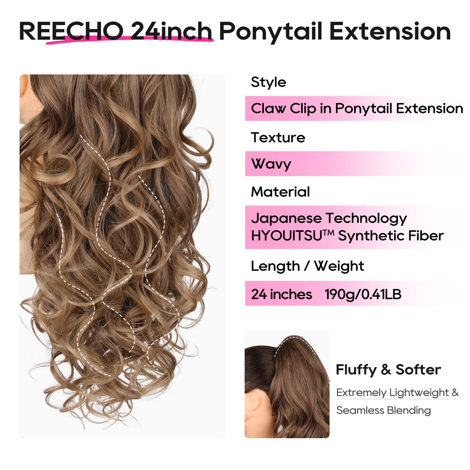 REECHO Ponytail Extension - Image 2