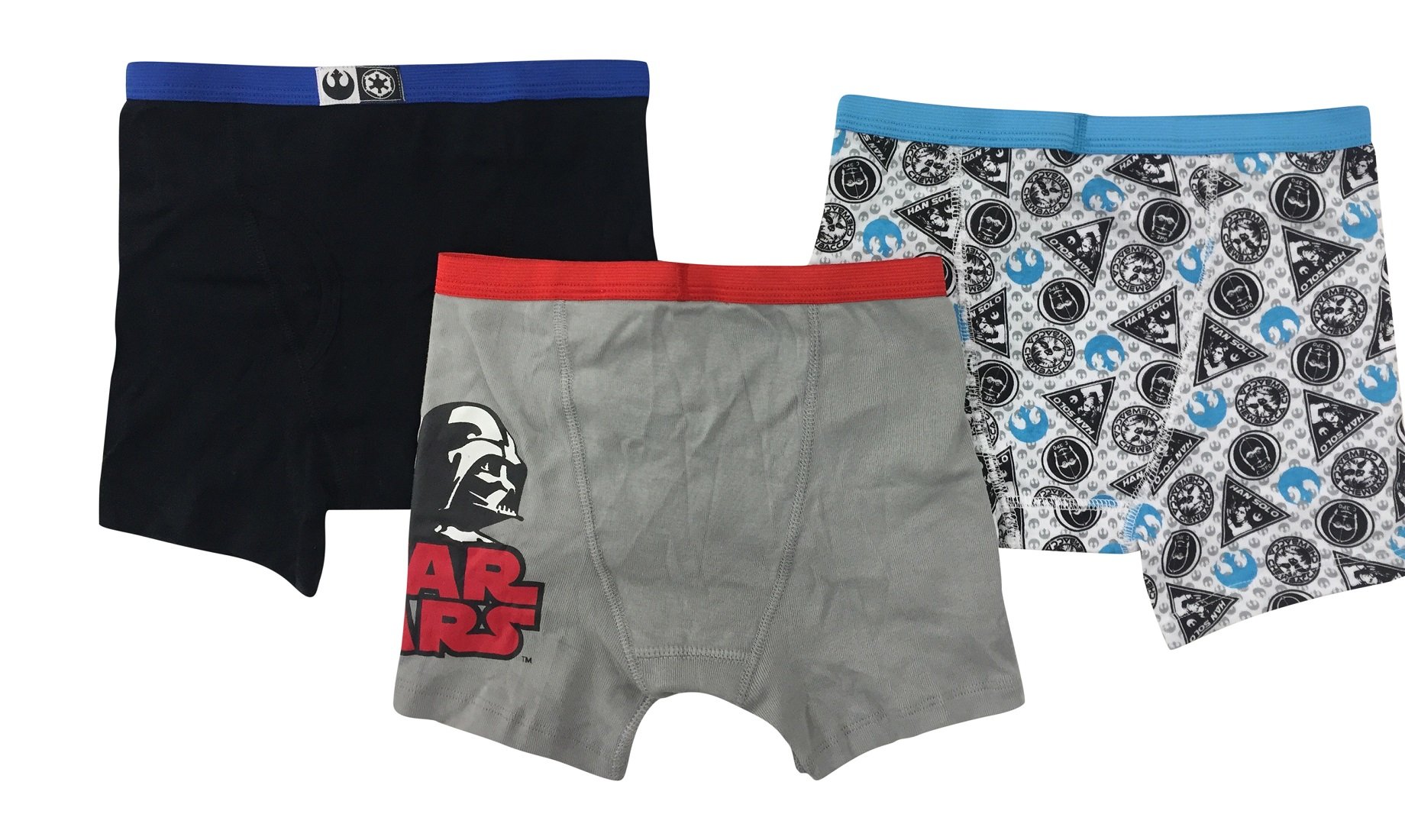 Disney Star Wars Boys Boxer Briefs 3 Pack (4)