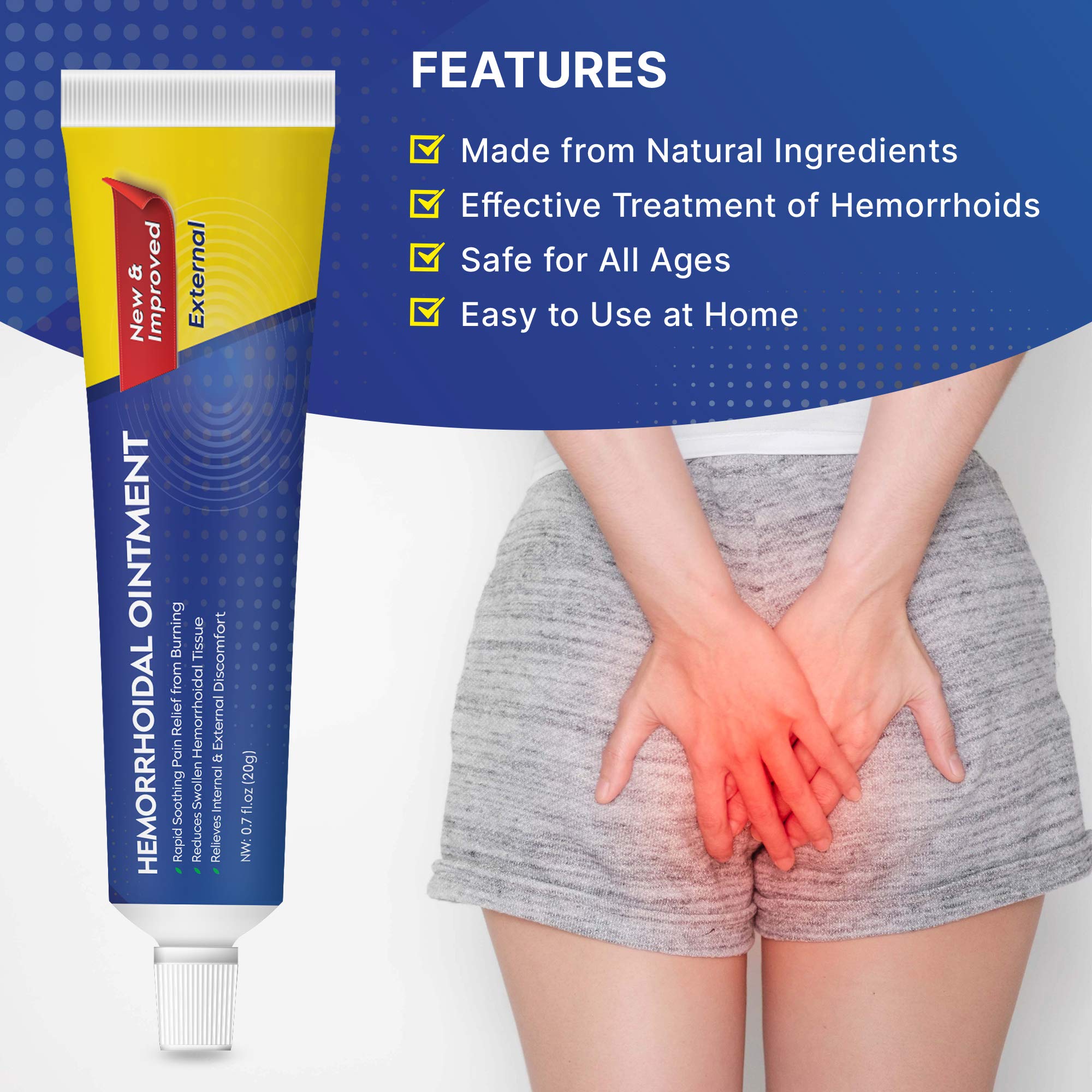 Buy Fast Relief Hemorrhoid Cream, Hemorrhoid & Fissure Ointment
