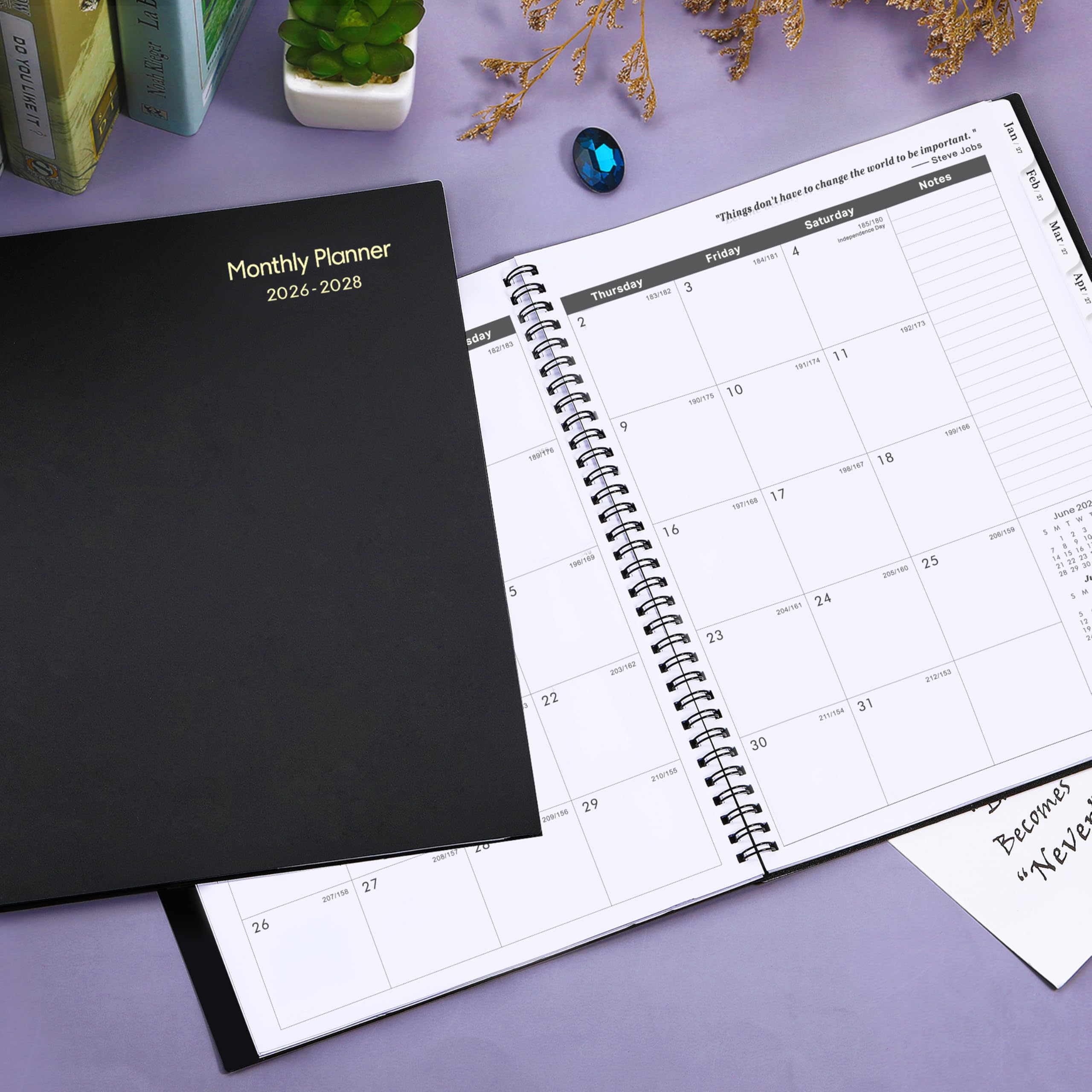 2025-2027 Monthly Planner, 2 Year Monthly Planner/Calendar 2025-2027, Academic Planner, Jul 2025 Jun 2027 8 4 X5 7 Monthly Planner Spiral Bound School O - View #8