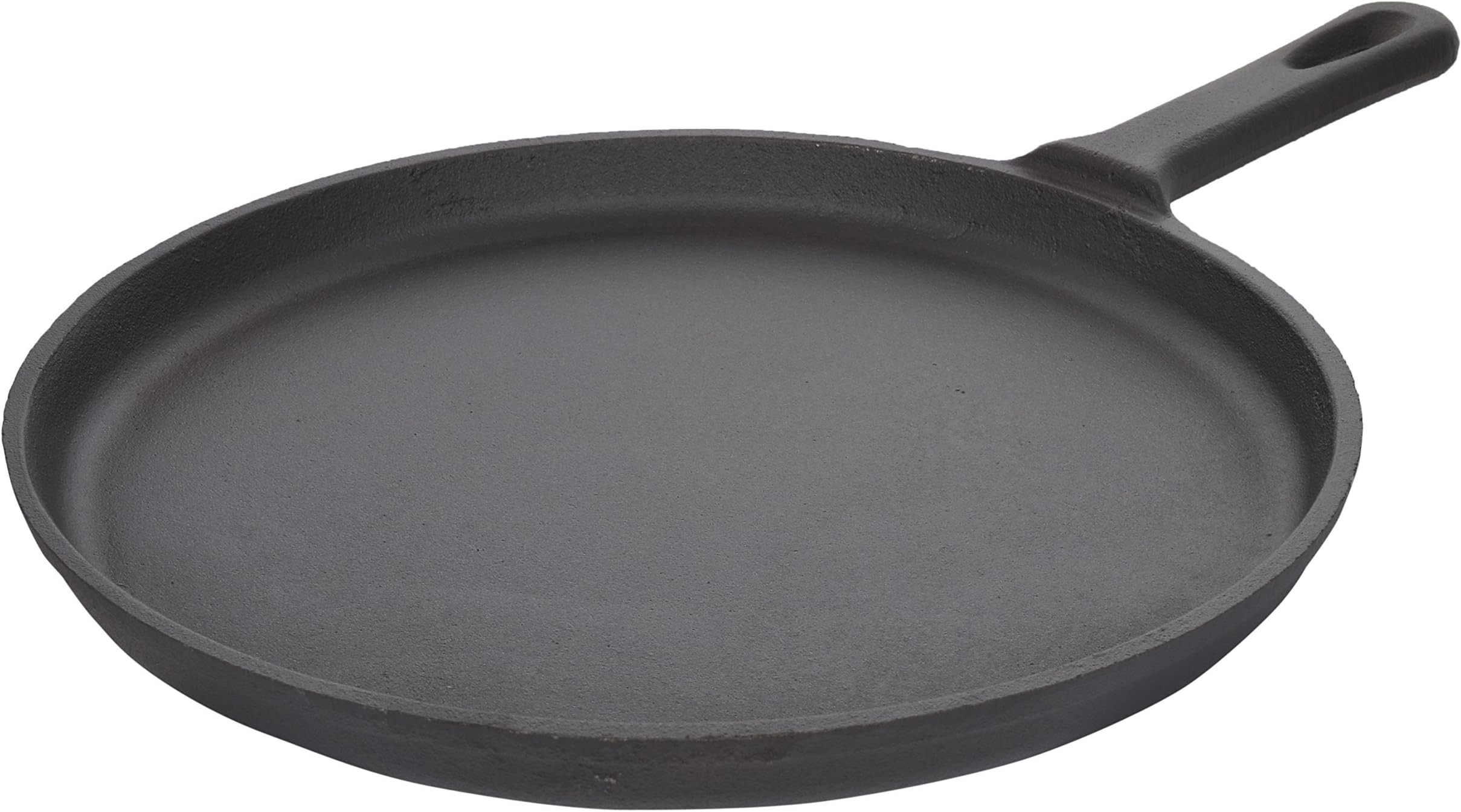 Crisol Non Stick Cast Iron Tawa, 10.5 Inches, Black, 1 Piece