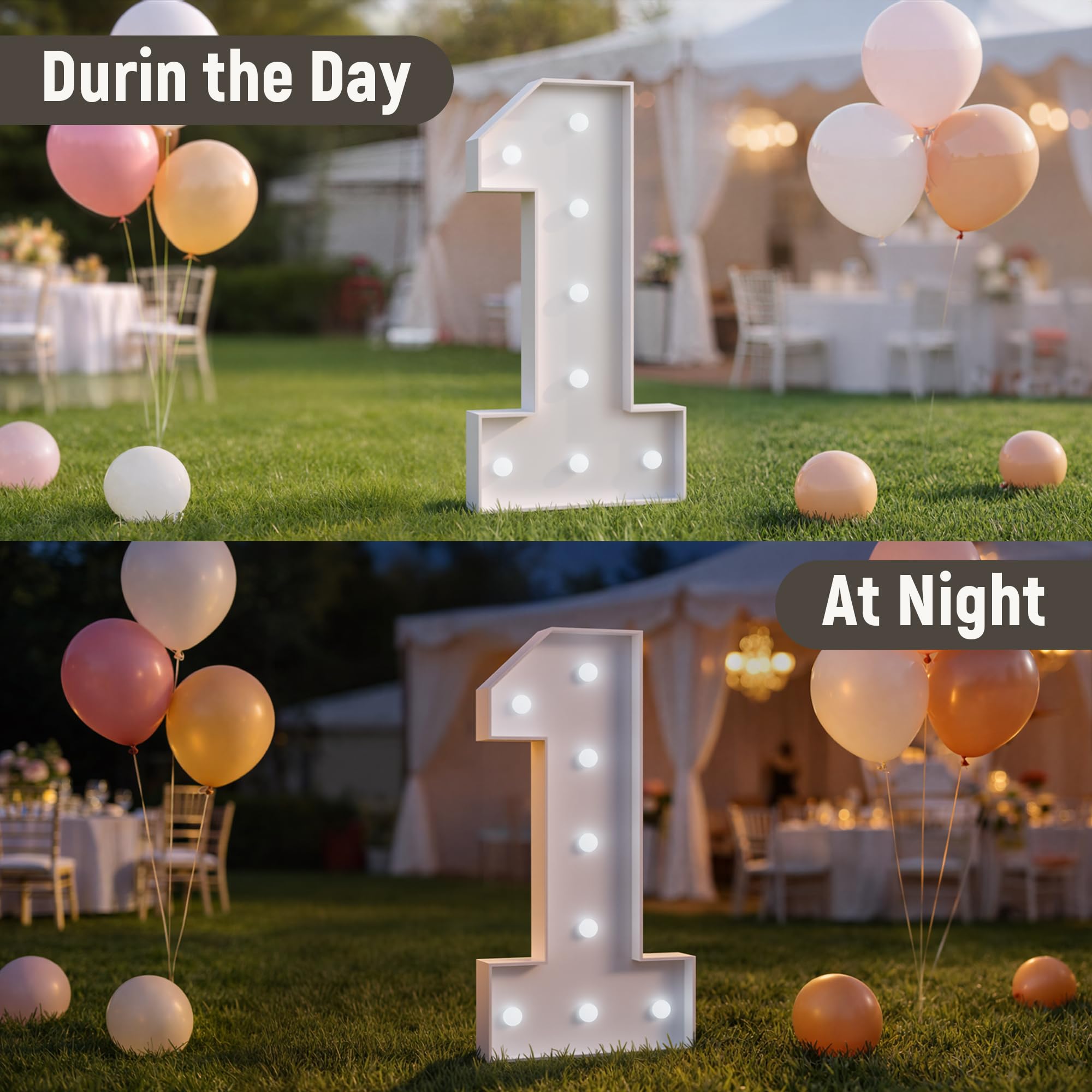 90cm Números Luminosos Decoración 40 Cumpleaños Fiesta, Numero 40 | Decoración Cumpleaños Fiesta, Aniversario de Boda Feliz Cumpleaños Decoracion 41 Pcs Accessory Set
