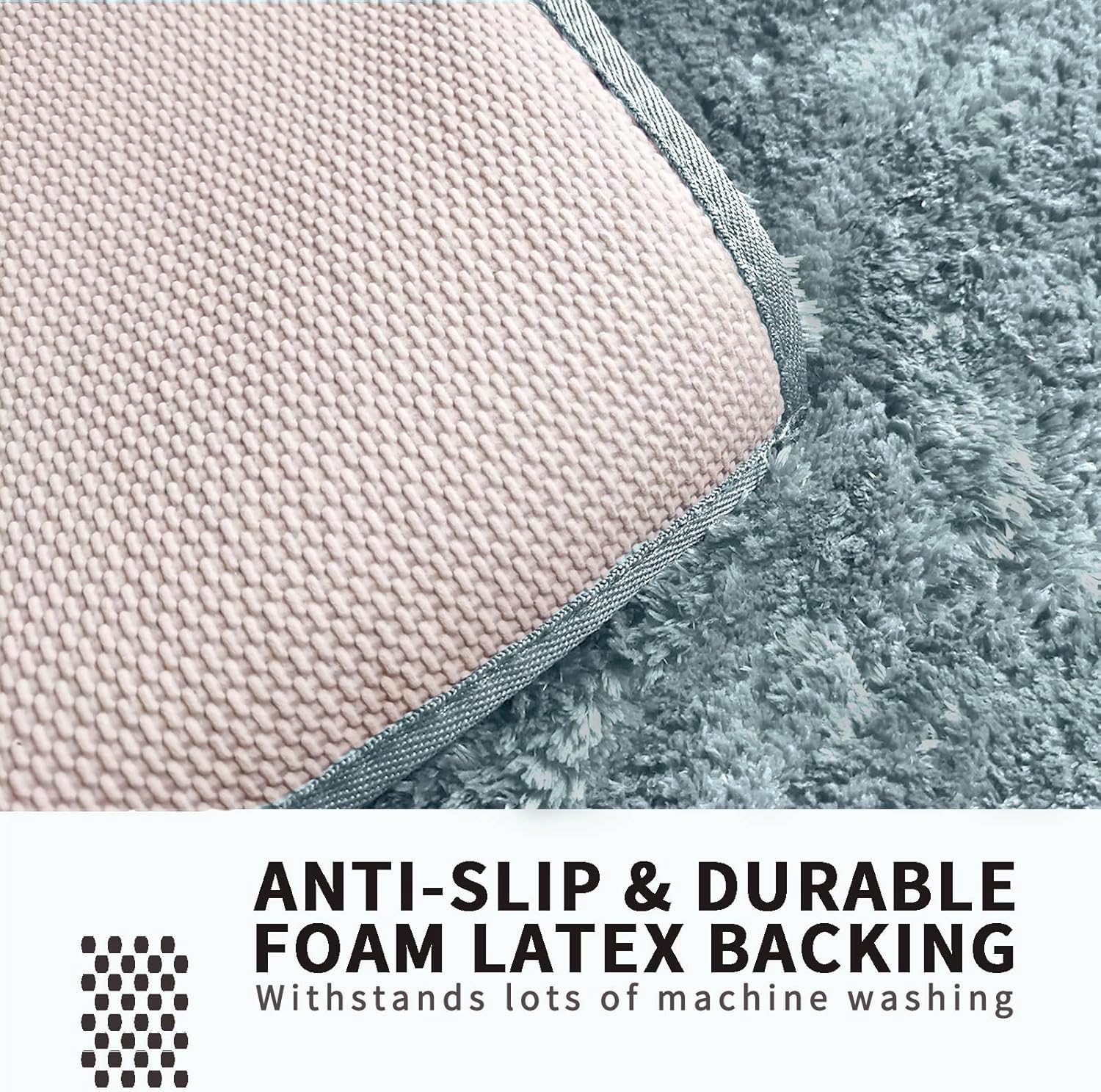 Badematte Mit Kuhmuster, 50,8x81,3 Cm – Weiche Mikrofaser, Rutschfeste Unterseite, Für Bad & Dusche