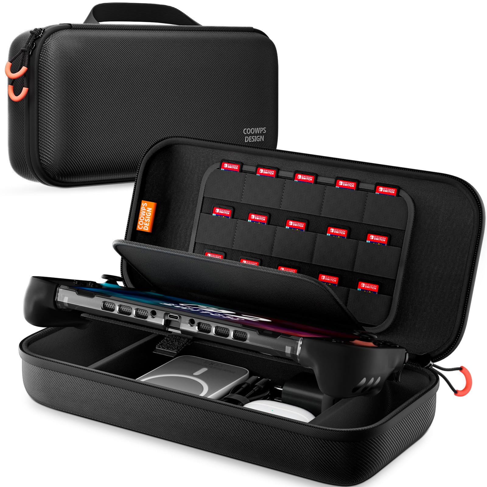 Amazon.com: COOWPS Switch 2 Carrying Case for Nintendo