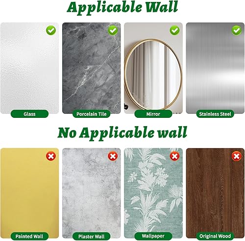 Miniatura 6 de Ganchos de ventosa para coronas de puerta, resistentes y reutilizables con ventosa para coronas de Navidad, toallas y decoraciones, nuevo colgador