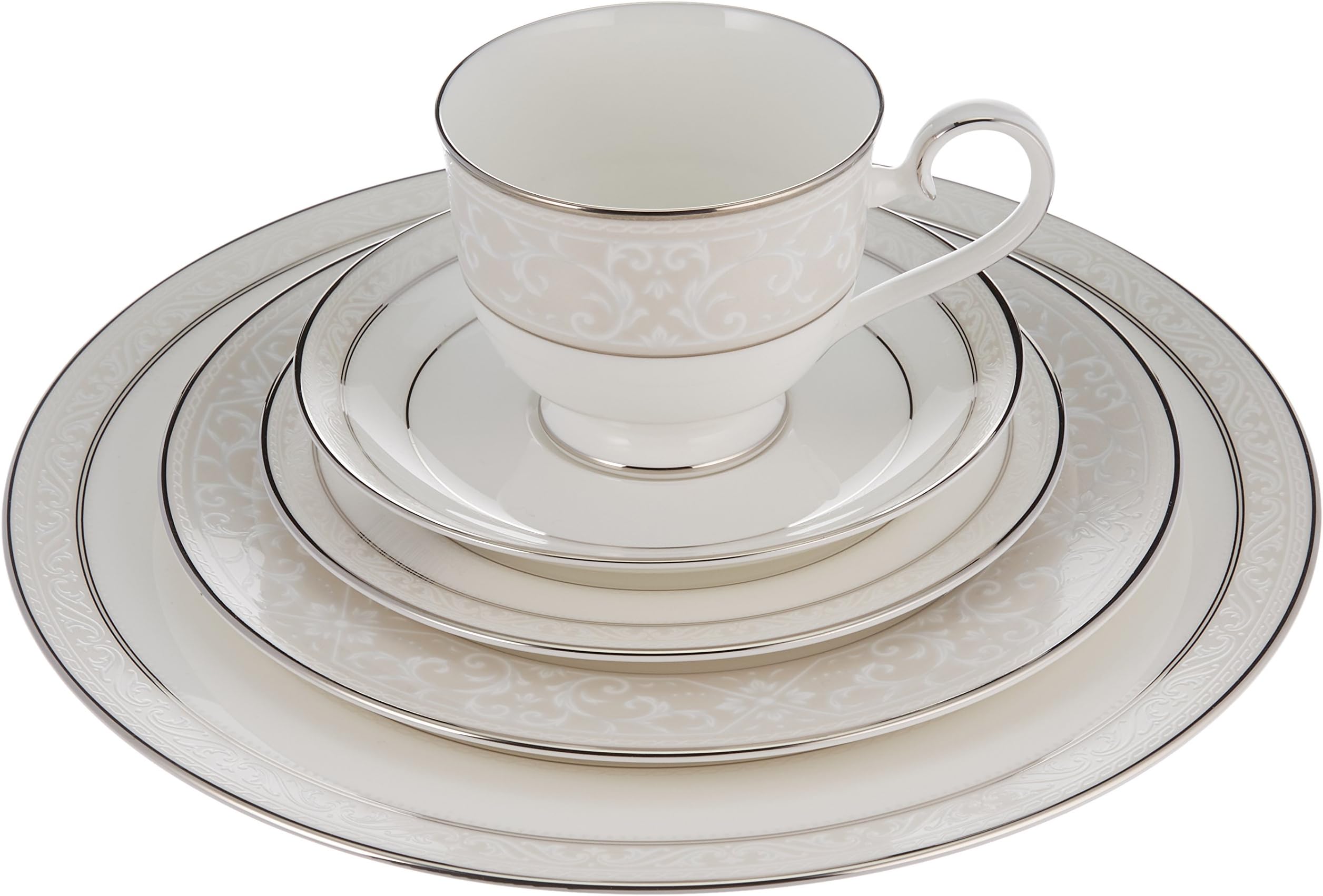 NoritakeMontvale Platinum - 5 piece place setting