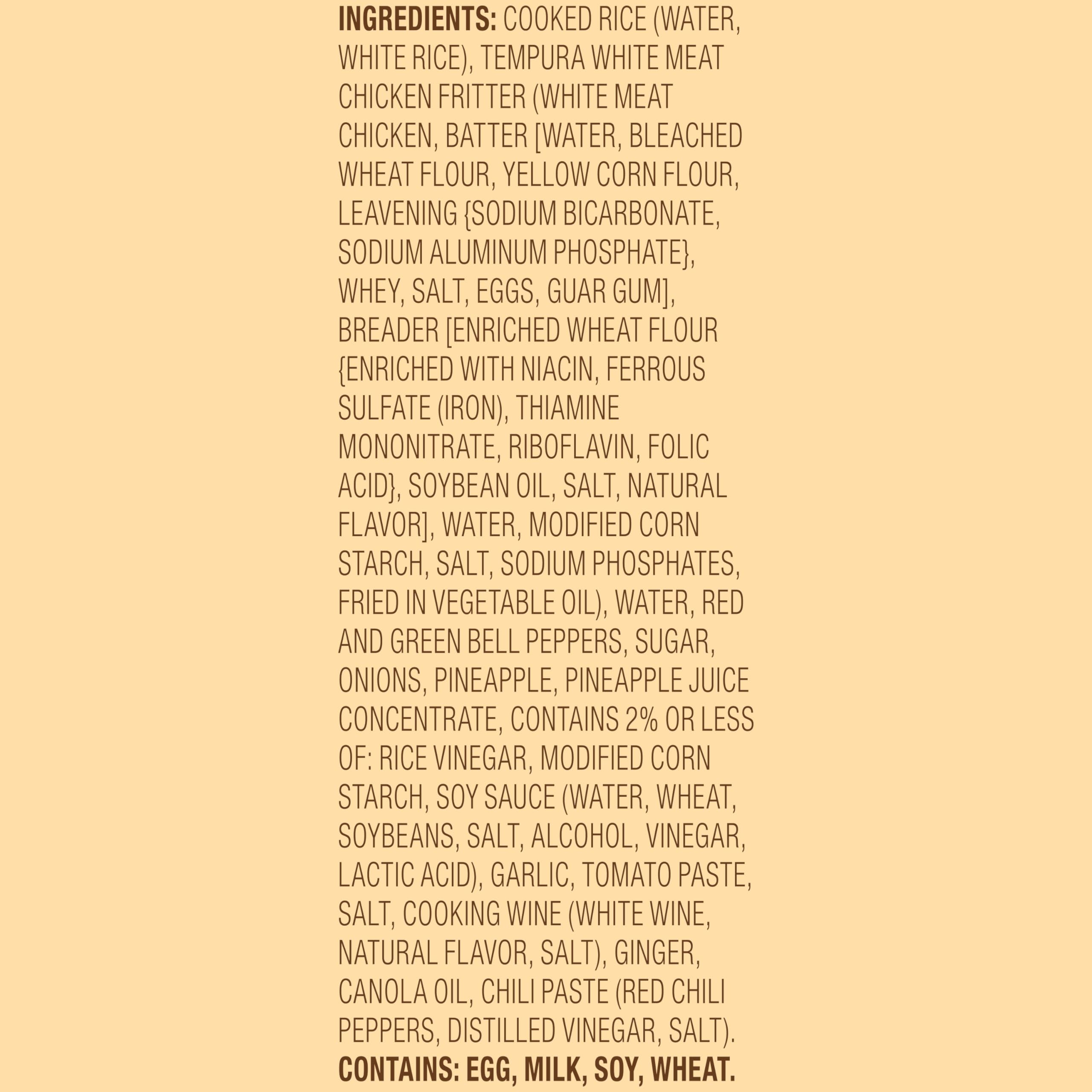 Healthy Choice Caf Steamers Sweet Sour Chicken Frozen Meal 10 oz — view 11