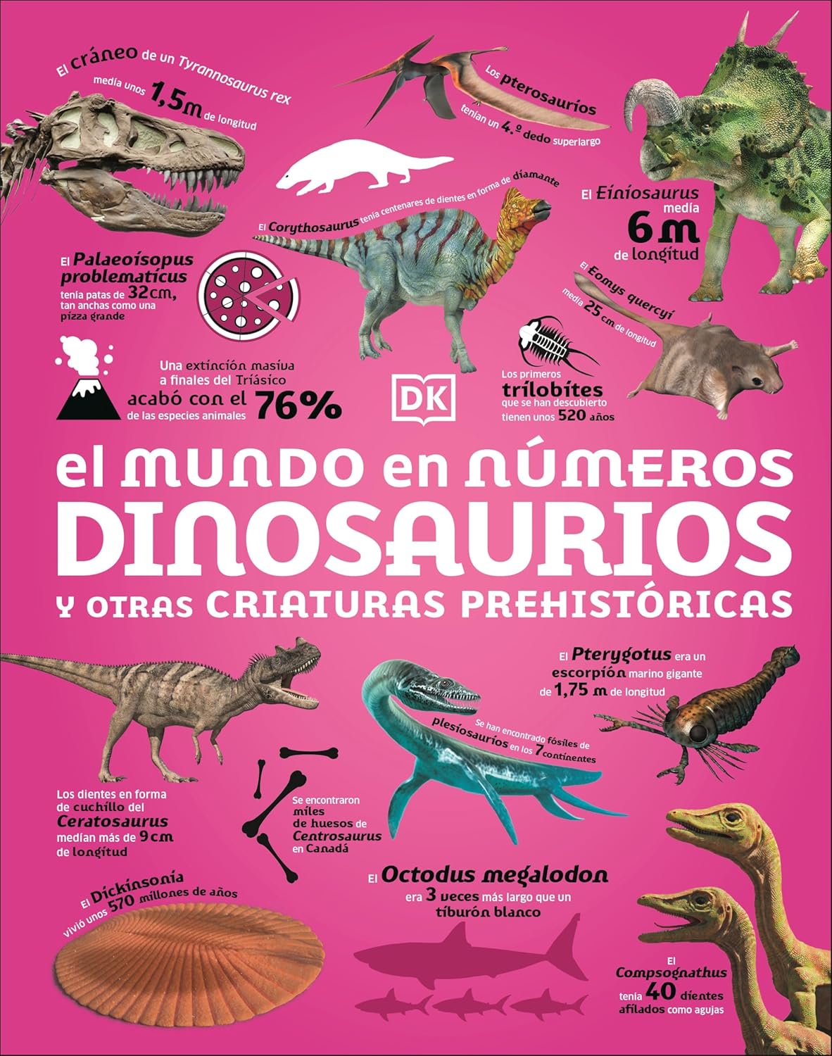El mundo en números: Dinosaurios (Our World in Numbers Dinosaurs) (Spanish Edition)      Hardcover – September 23, 2025