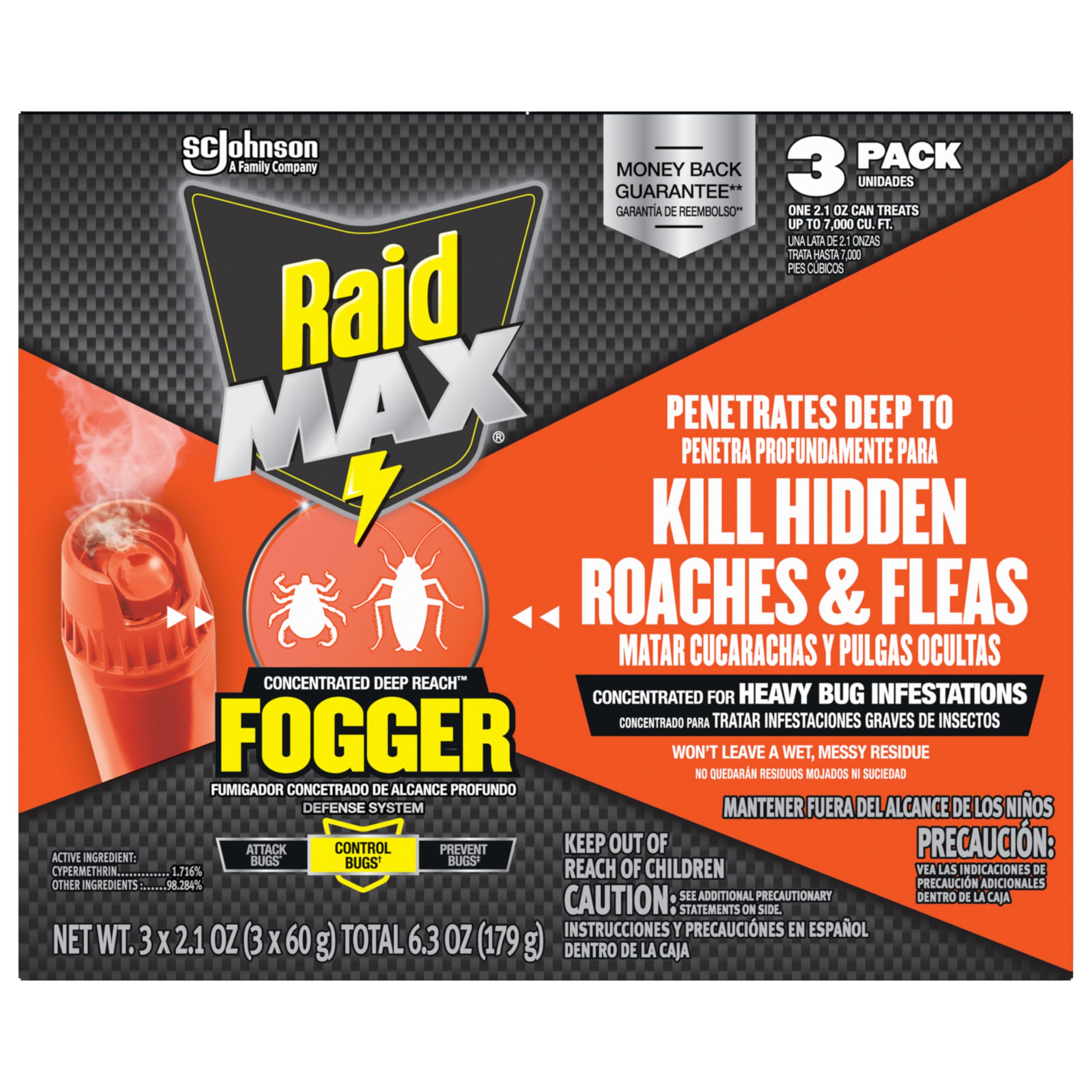 Max Fogger for Indoor Use 6.3 Ounce (Pack of 1)