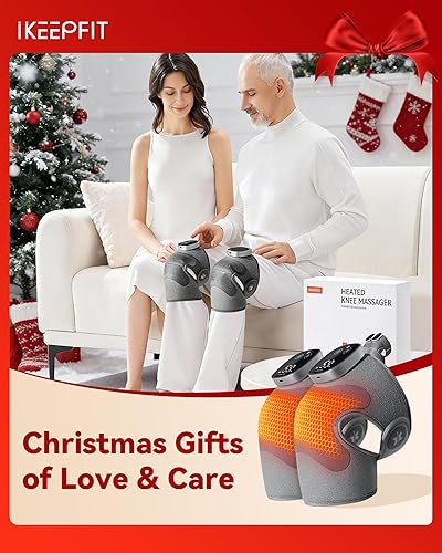 Miniatura 2 de MAXwarm 5.0 - Masajeador de rodilla con vibración de calor para aliviar el dolor Maxwarm 5.0, rodillera eléctrica con tecnología de bloqueo de