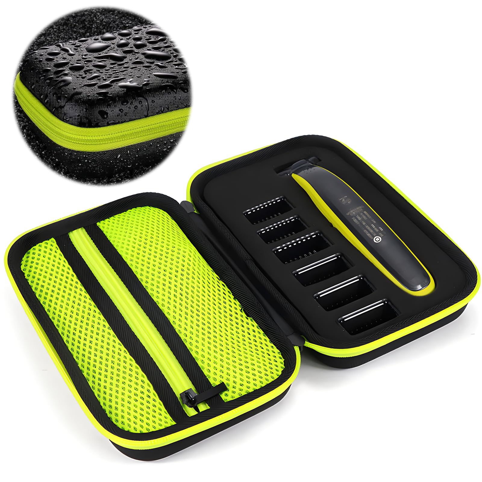 behone Funda protectora de la afeitadora eléctrica, Funda para Philliips O Blade QP2520/30,QP2520/65,QP2530/30,QP2630/30,Accesorios Philips oneblade, Caja de almacenamiento para afeitadora