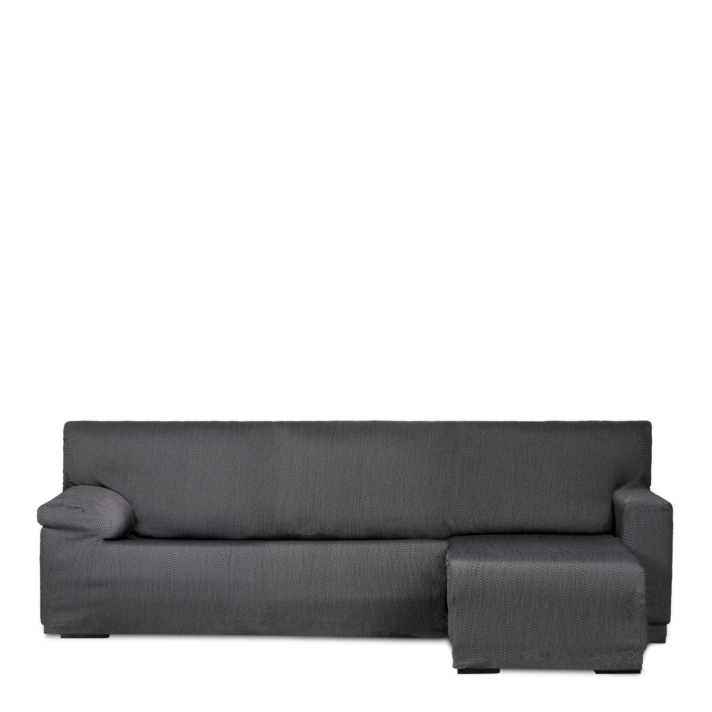 Eysa Italia copridivano per mini chaise longue con bracciolo corto lato sinisto vista frontale colore grigio design Luz