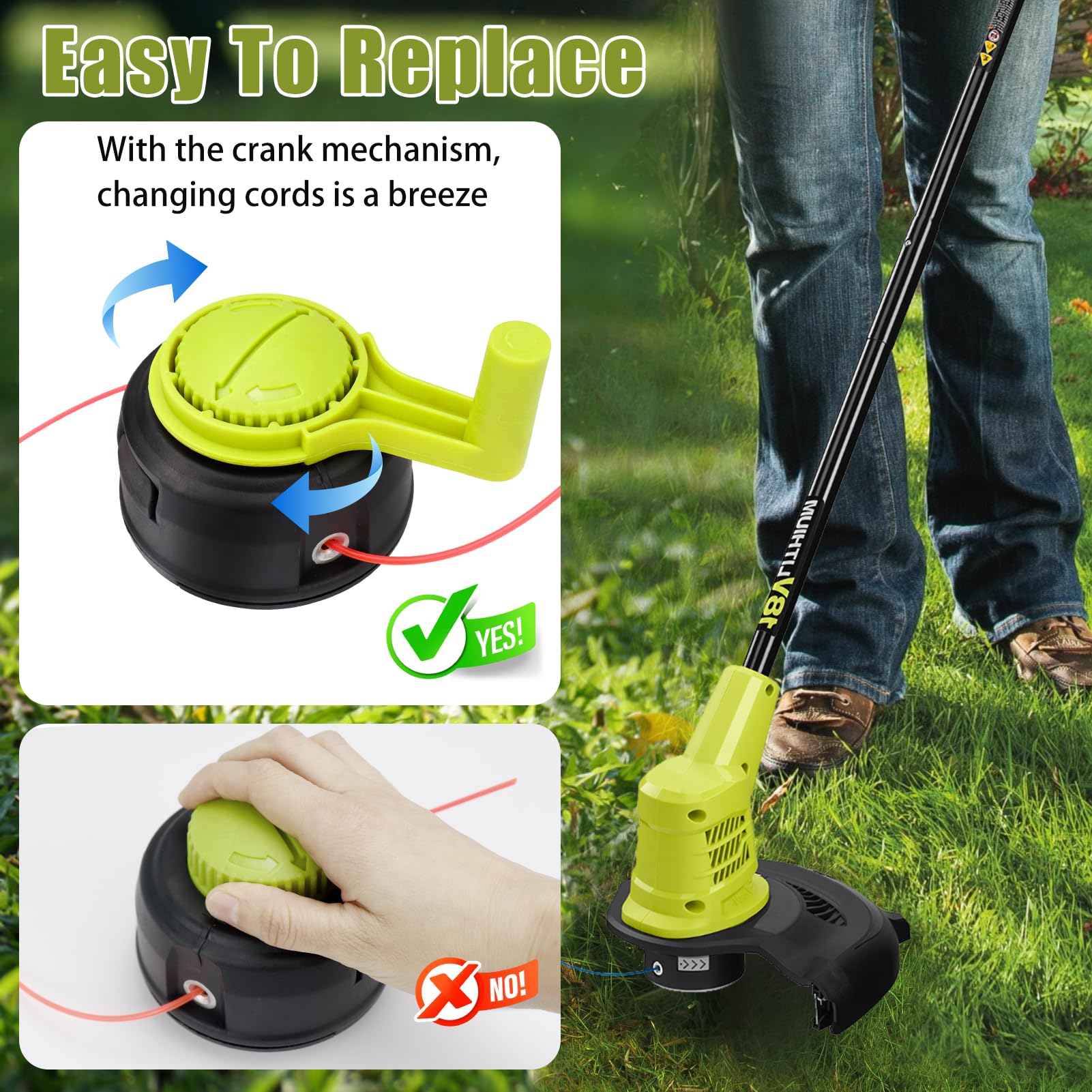 Whipper Snipper TJPoto #313318001 P2009 RY15523A String Trimmer Head ...