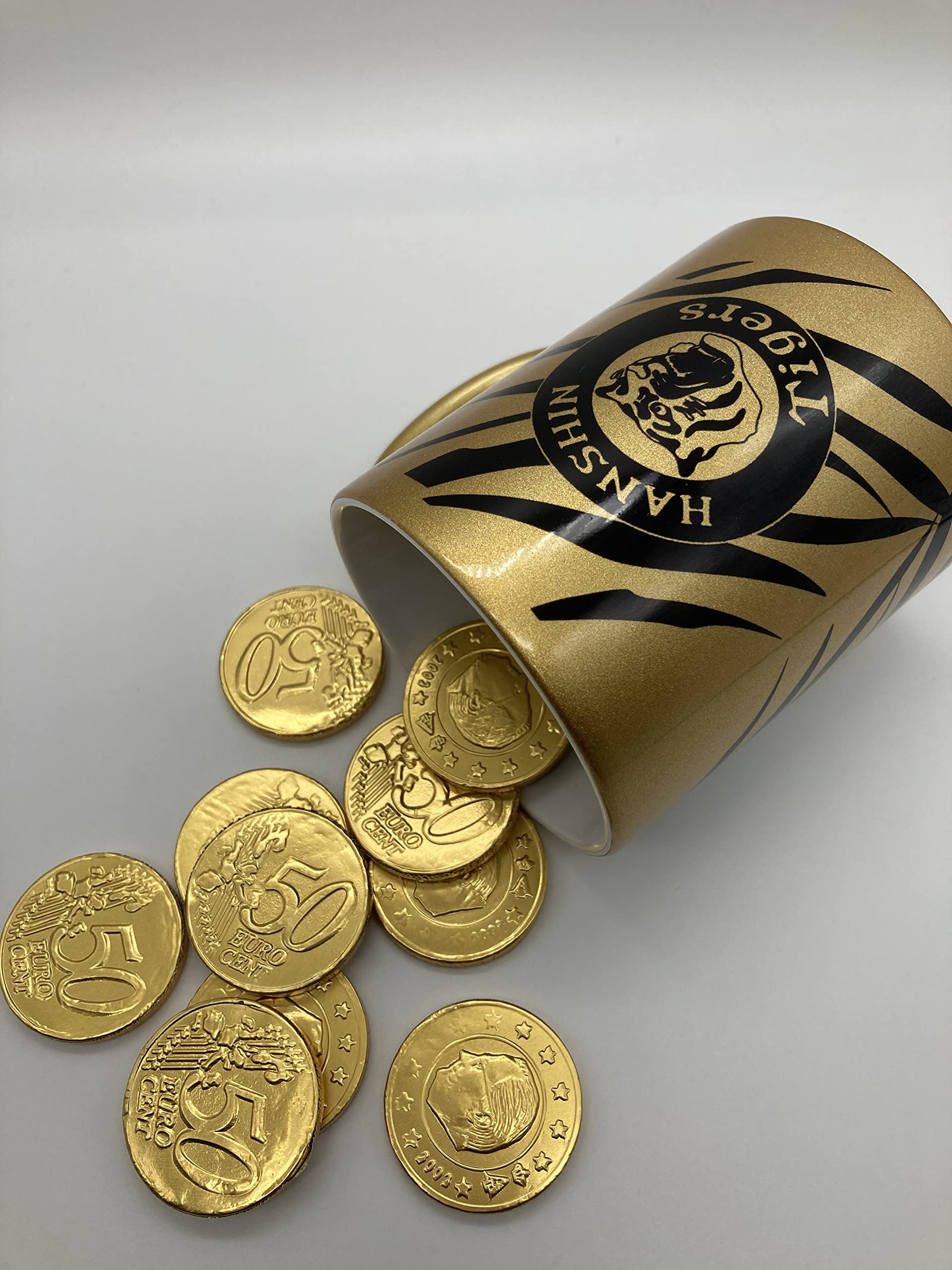 Amazon.co.jp: 阪神タイガース マグカップ コインチョコレート 入り ゴールド シルバー アルバート チョコレート プレゼント (ゴールド  アルバート チョコレート) : スポーツ＆アウトドア