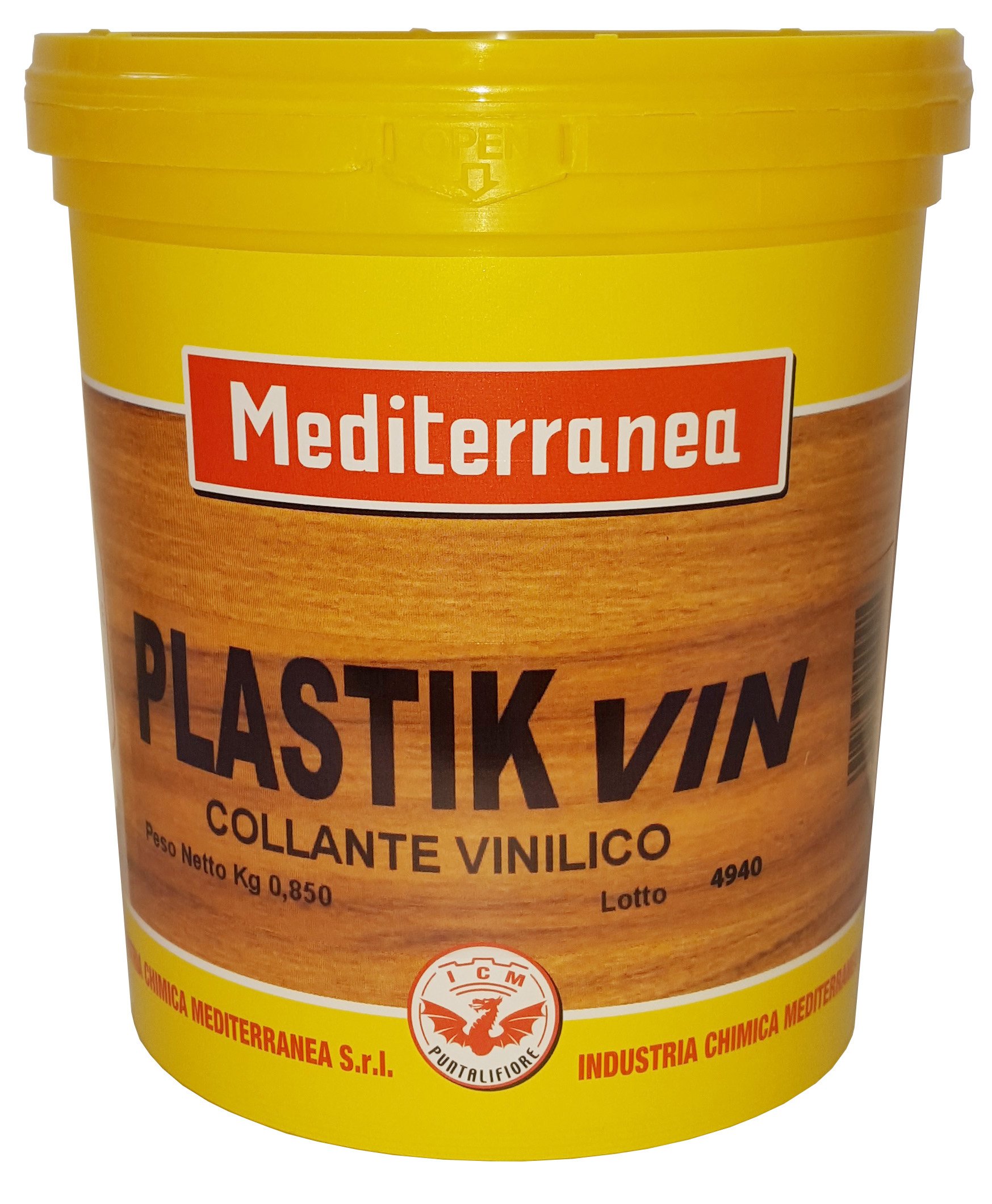 COLLA VINILICA "PLASTIK VIN" KG 0,850 PZ 24