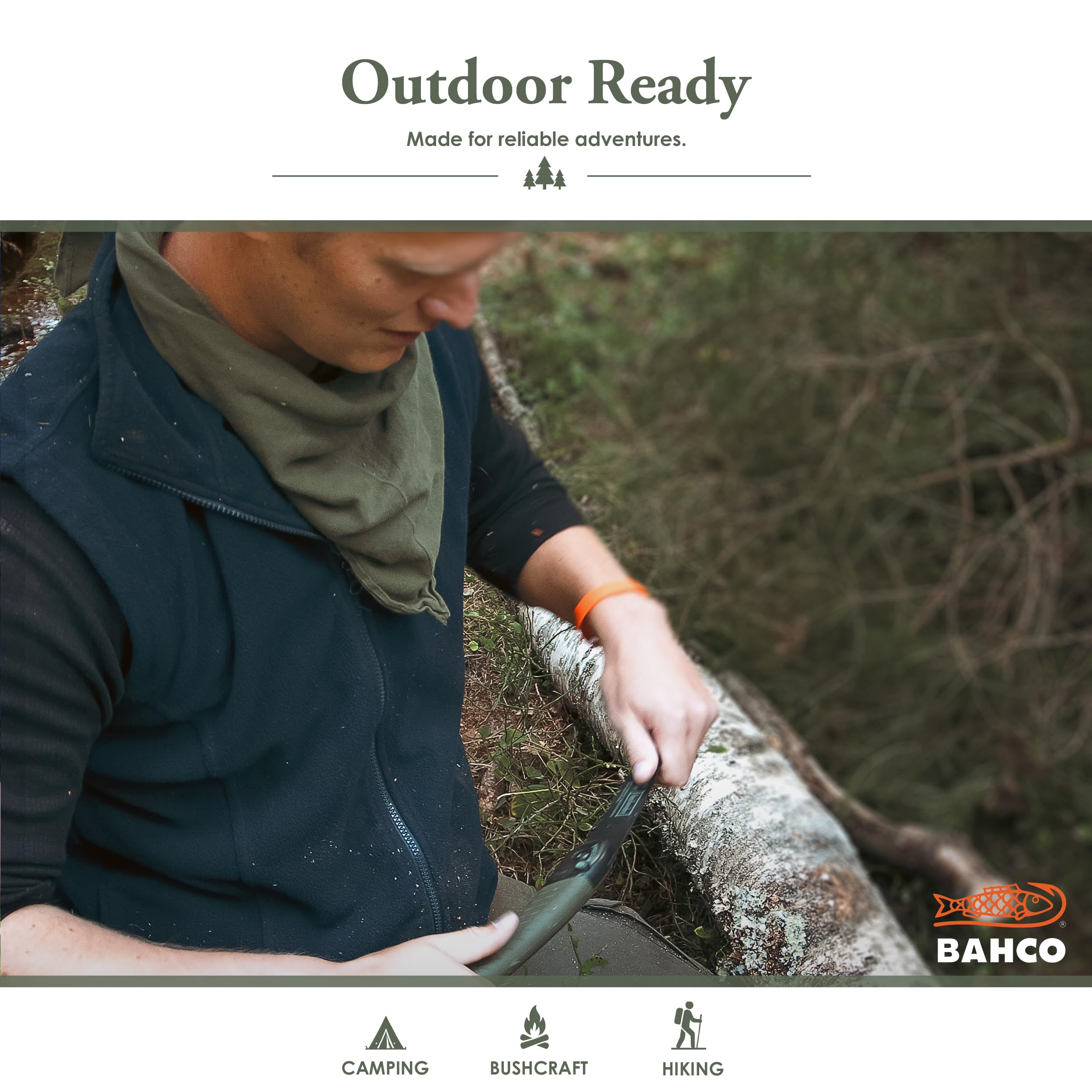 Bahco Laplander Folding Saw - 7.5" Blade -7