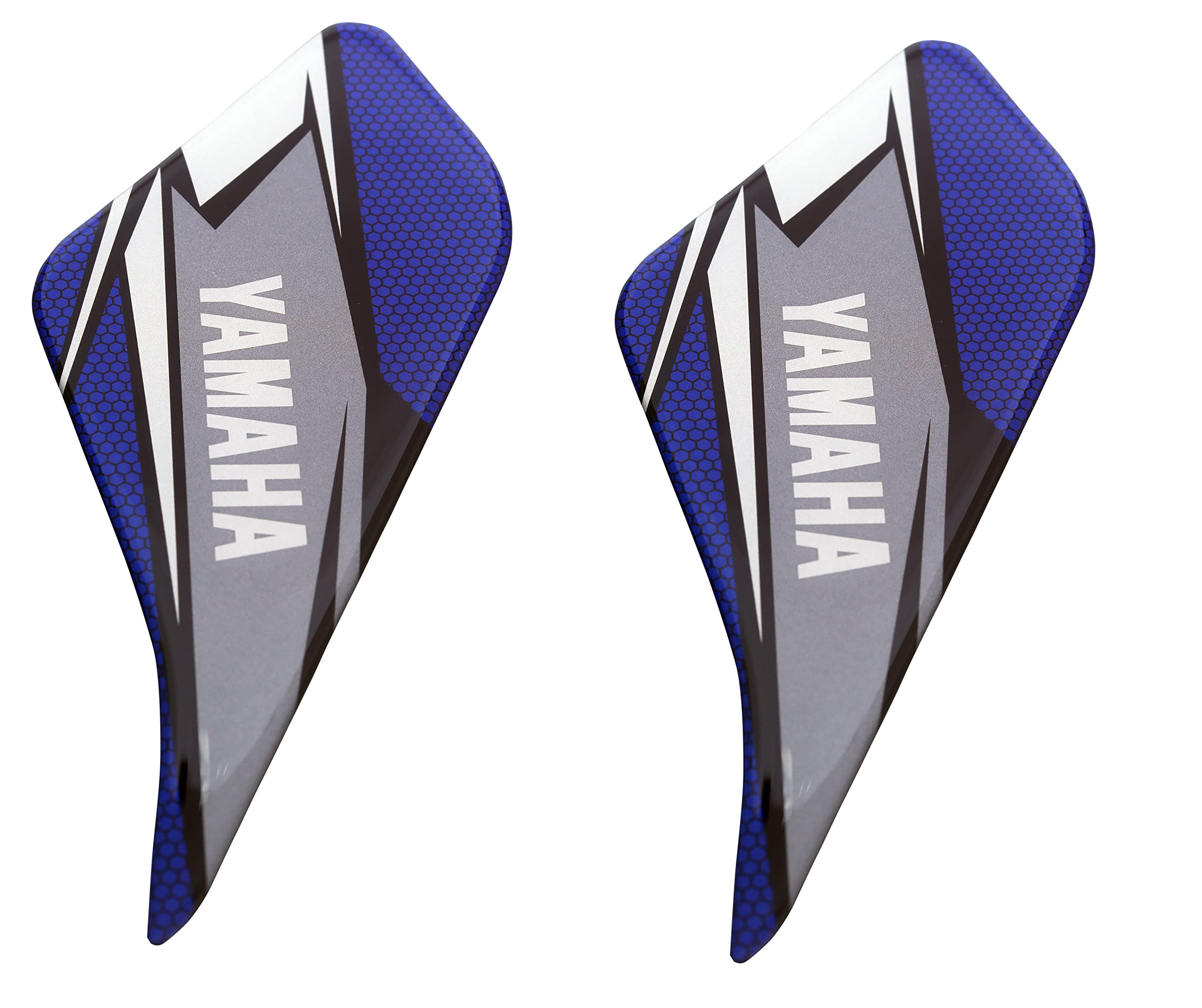 Yamaha Fuel Tank Grip Knee Tank Pad for FZS-FI/FZ-FI Bikes (Blue & Gray) Y6A01LKEPG22