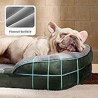 Vista 6 de Cama ortopédica Bedsure para perros medianos - Sofá cama impermeable para perros, tamaño mediano, sofá cama de espuma de apoyo para mascotas