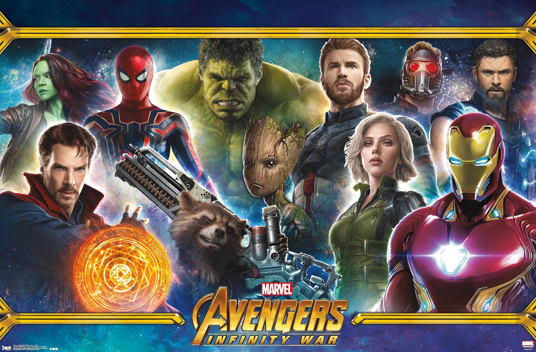 Amazon.com: Trends International Marvel Avengers: Infinity War