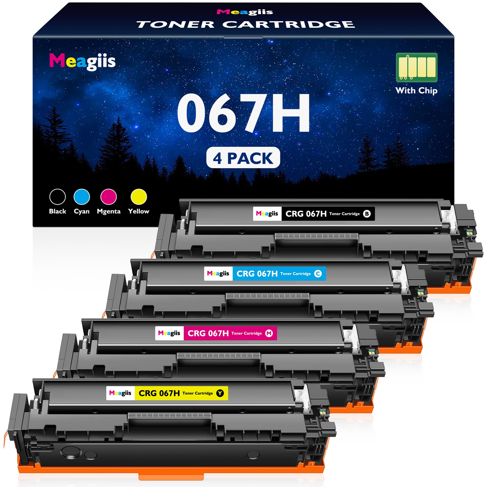 Kompatibles Set 4x Toner Für Canon 067 067H I-Sensys LBP630C LBP631CW LBP633CDW MF650C MF651CW - View #10