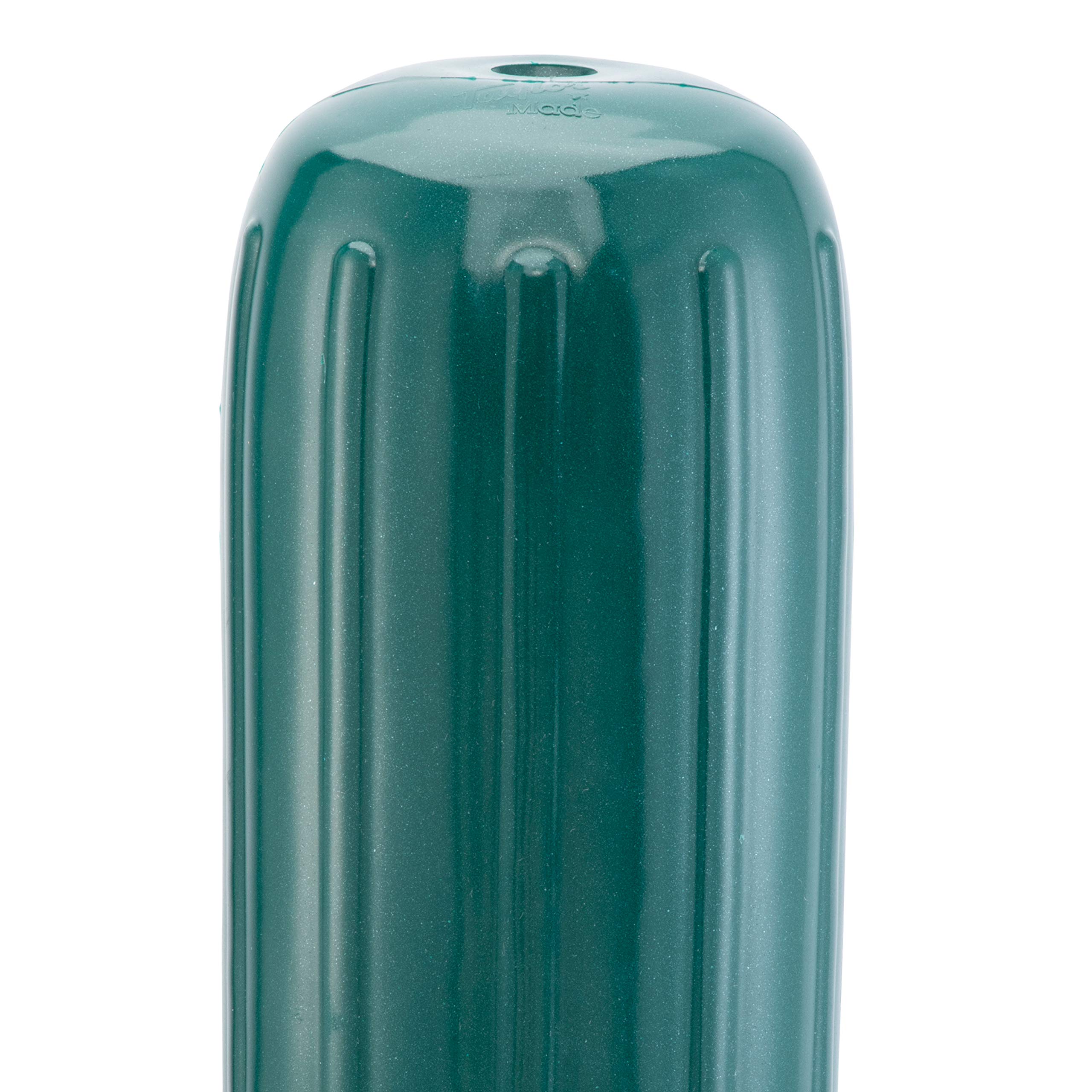 Taylor Made Products 541026 Big B Inflatable Vinyl Boat Fender with Center Rope Tube 8 inch x 20 inch, Hunter Green