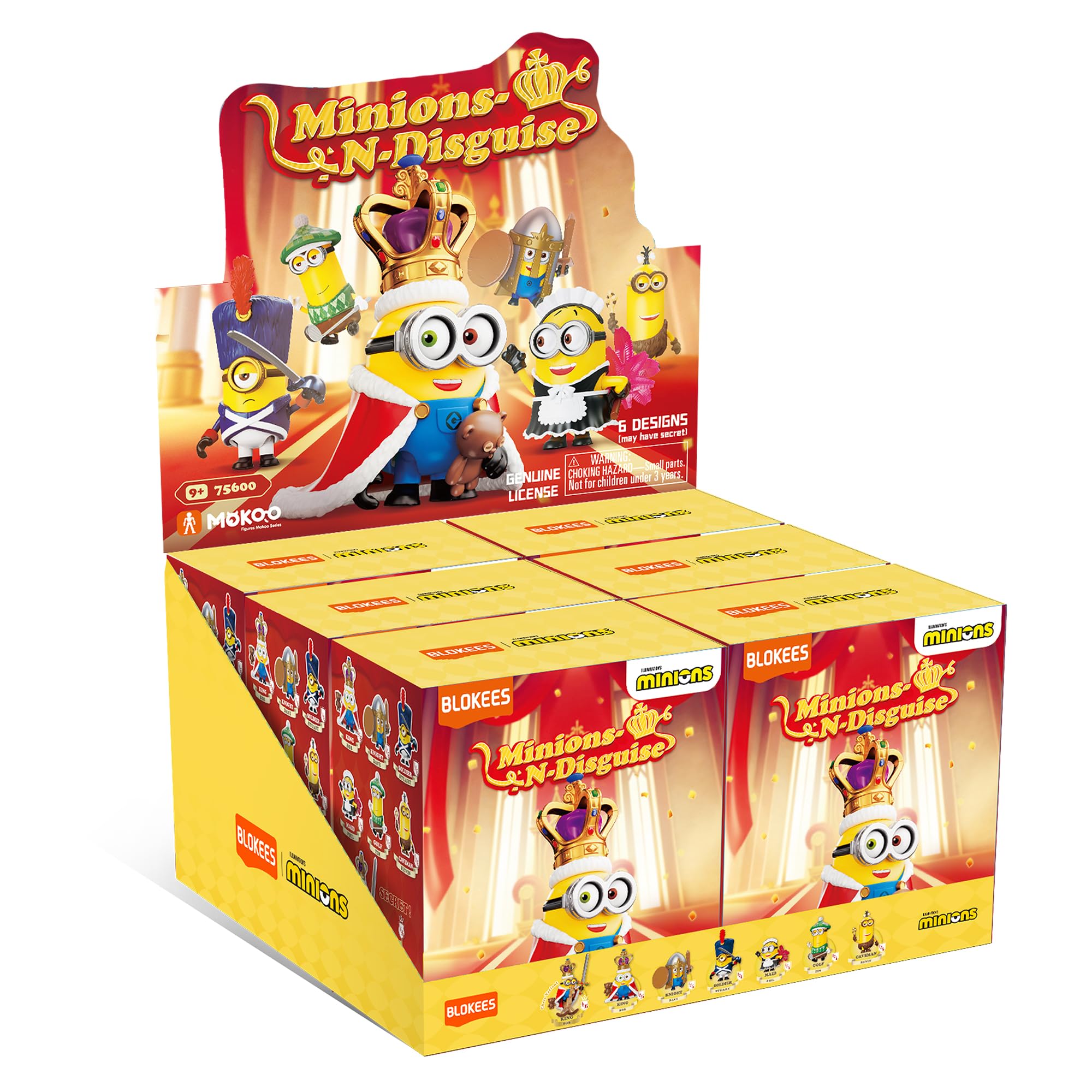 組み立て済み　BLOKEES Minions MOKОO series01 Amazon.com: BLOKEES Minions Mokoo Series - 01 N-Disguise : Toys