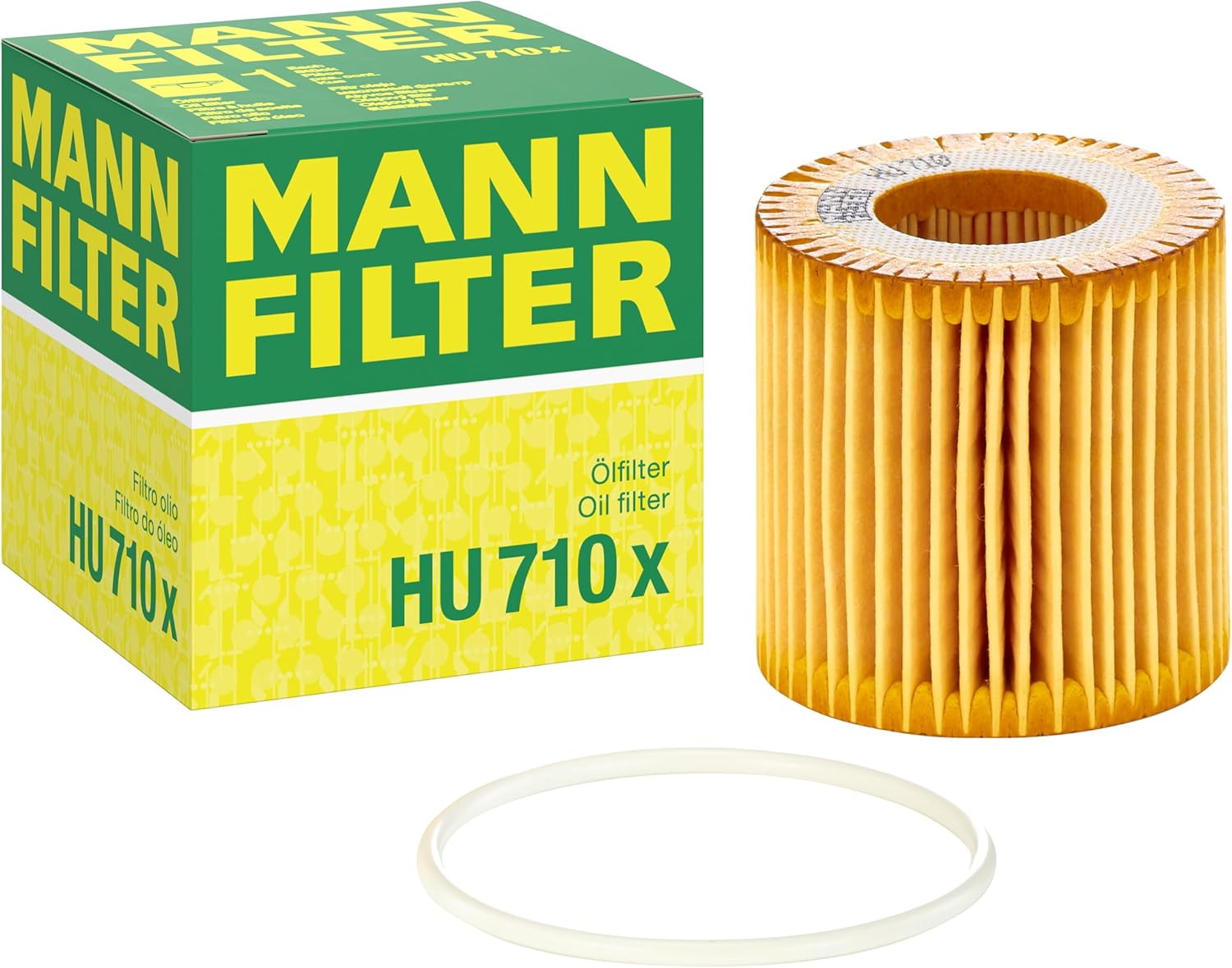 MANN-FILTER HU 710 x Oil Filter – Tourist Vehicle + Utilities