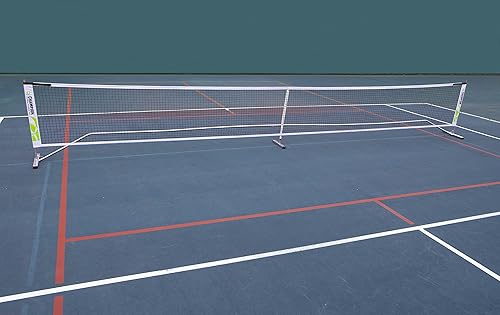Miniatura 2 de Champion Sistema de red de pickleball portátil  Tamaño reglamentario 22 pies de longitud  Marco de acero a presión con red y bolsa de transporte