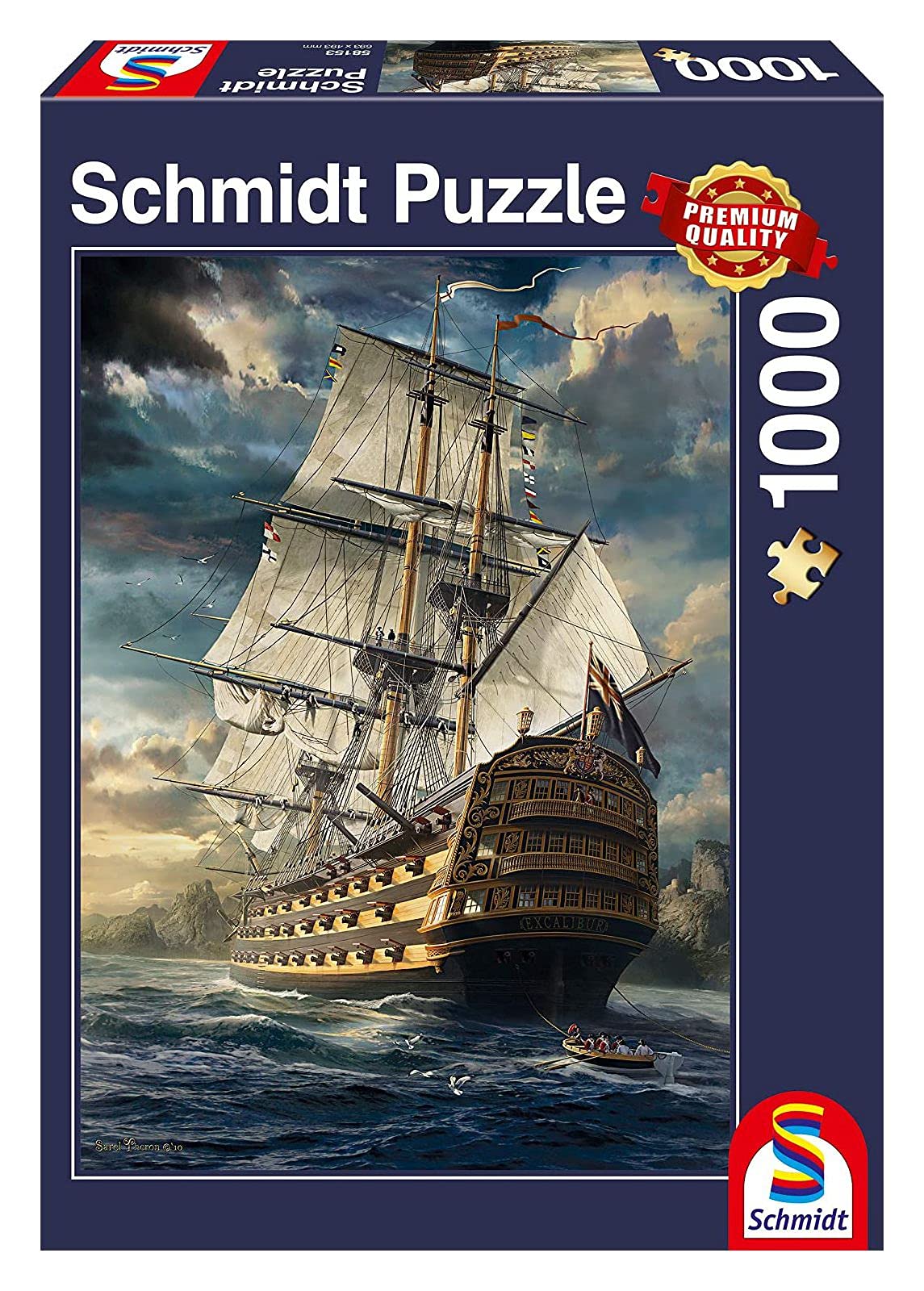 Schmidt | Sails Set (1000pc) | Puzzle | Ages 12+ | 1 Players