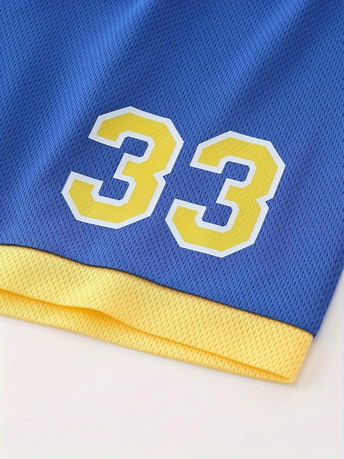 Boys' Active Shorts Set 6 Pieces Athletic Jersey Tank Top and Basketball Shorts Set 4-12Y - Image 4