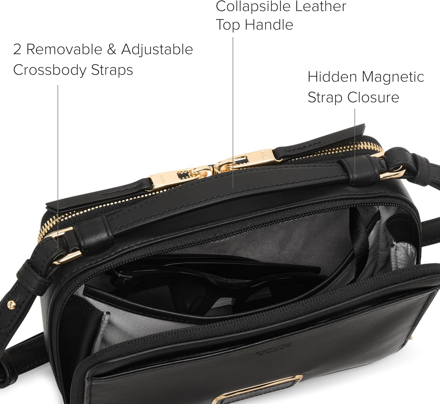 TUMI - Voyageur Myla Crossbody - Stylish Shoulder Bag with Key Leash, Card Pockets & More - Everyday Women's Purse - Image 5